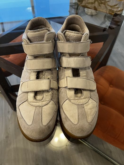 Maison margiela discount triple strap sneakers