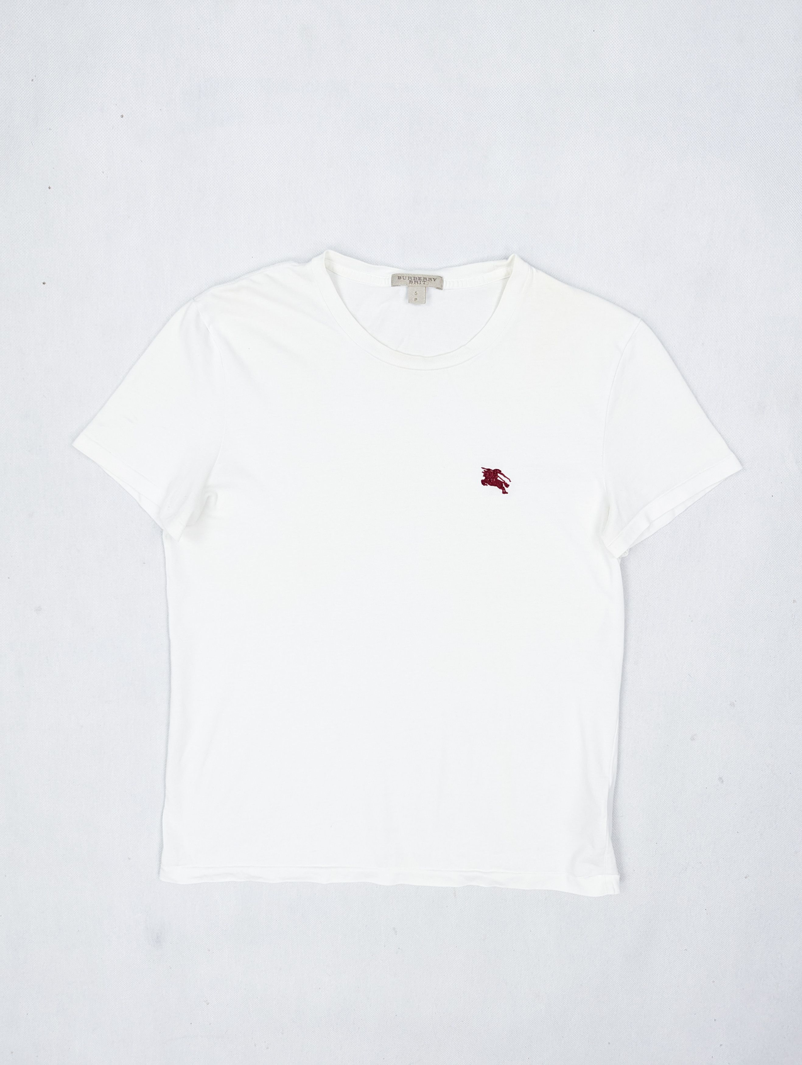 Burberry Burberry white t-shirt S Size US S / EU 44-46 / 1 - 1 Thumbnail