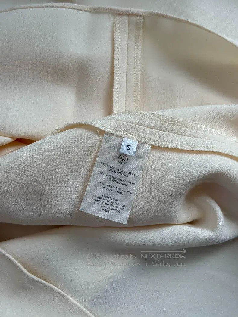The Row The row Beige sleeveless top Size S / US 4 / IT 40 - 3 Thumbnail