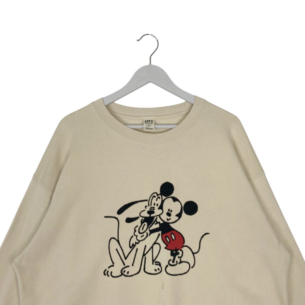 Other Vintage Yu Nagaba Disney Sweatshirt Crewneck Beige Pullover Size US XL / EU 56 / 4 - 4 Thumbnail