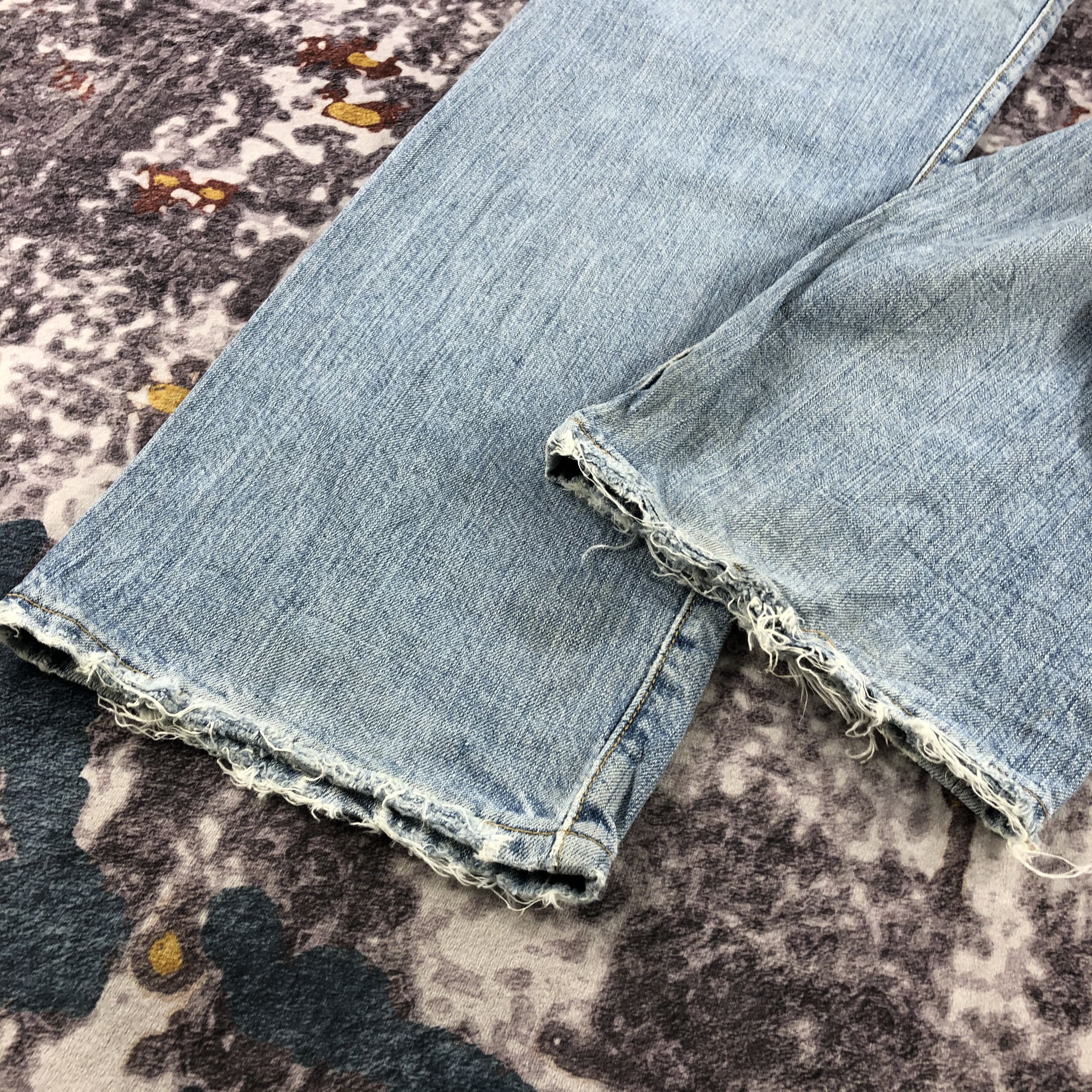 Levi's × Vintage 90s Vintage Light Wash Levis 501 Jeans-JM2222 Size US 34 / EU 50 - 4 Thumbnail