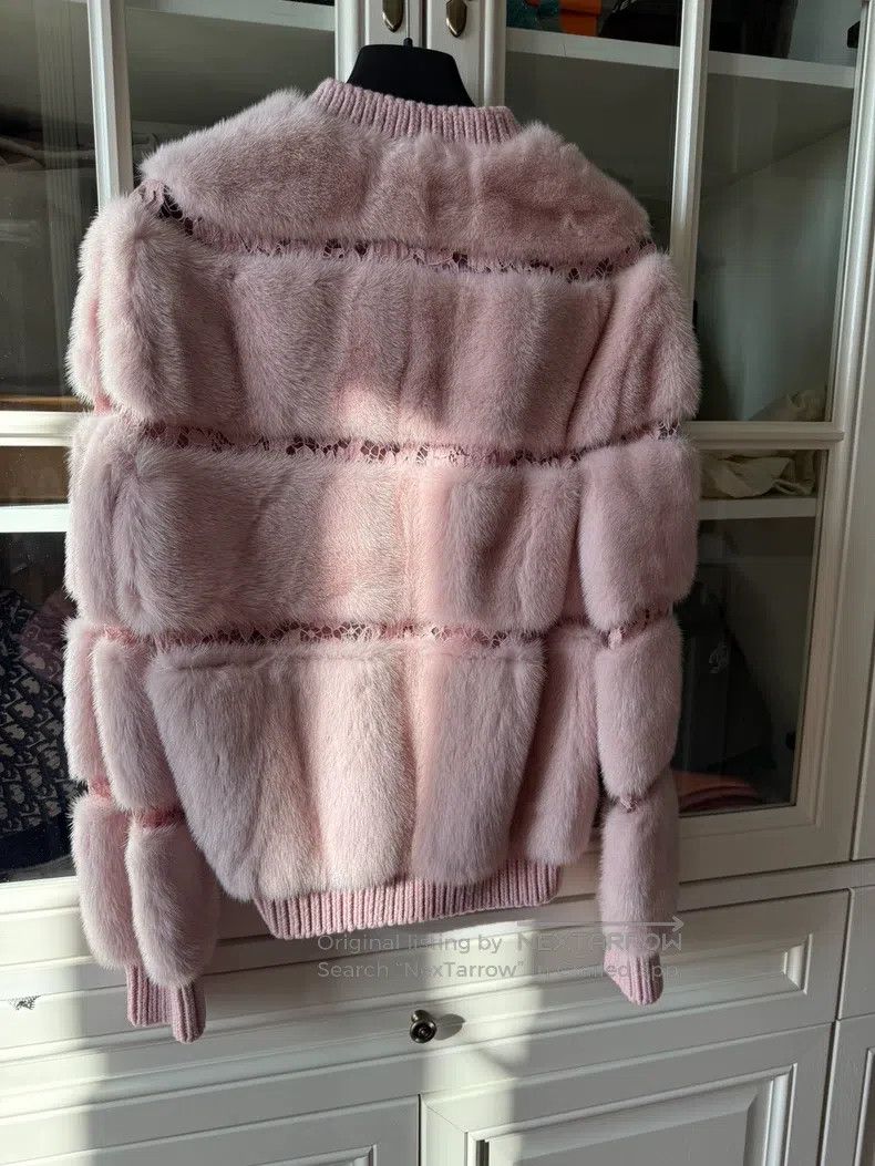 Valentino Valentino Pink mink fur Size S / US 4 / IT 40 - 2 Thumbnail