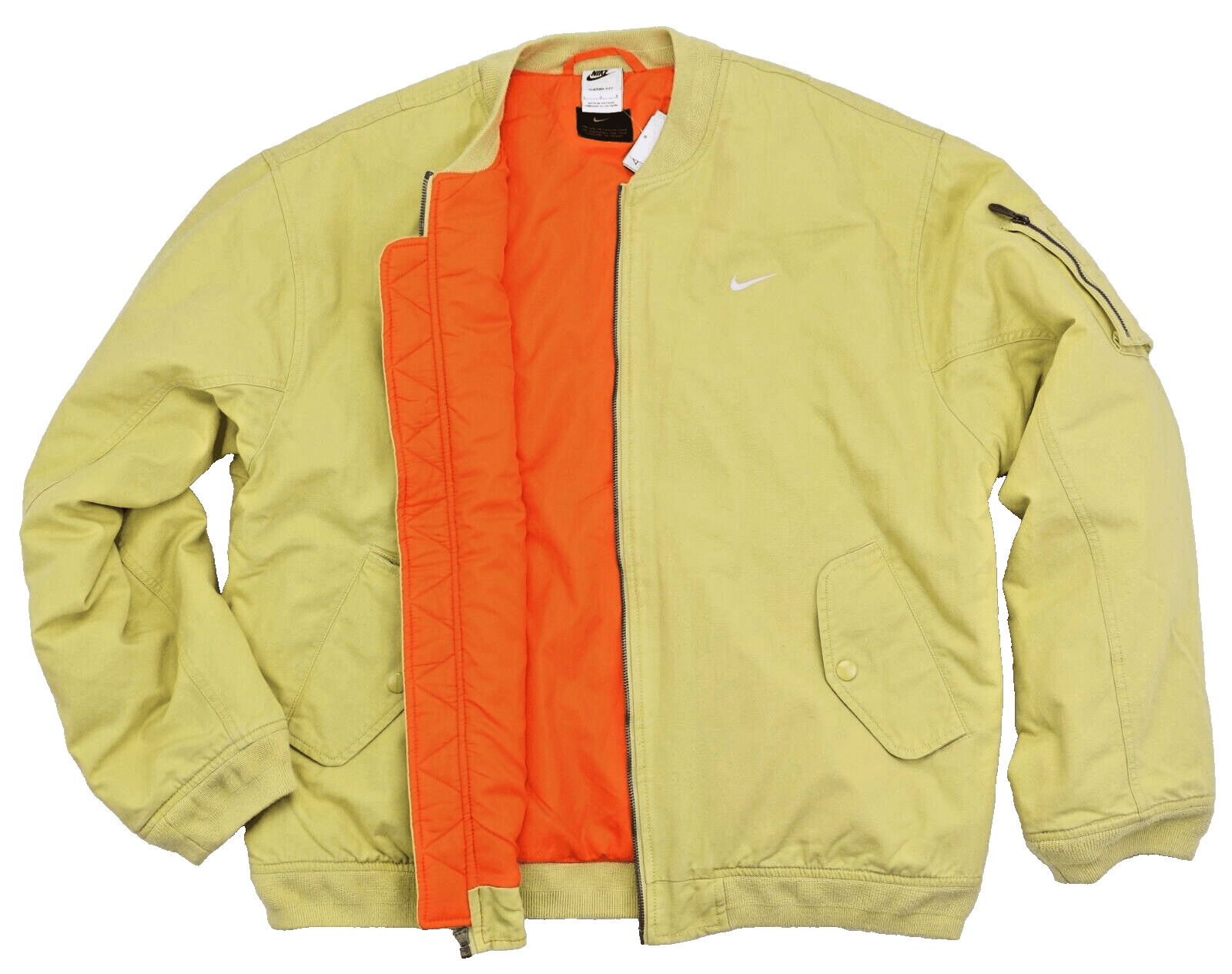 New Nike Life Men's Woven Flight Jacket Therma-Fit New