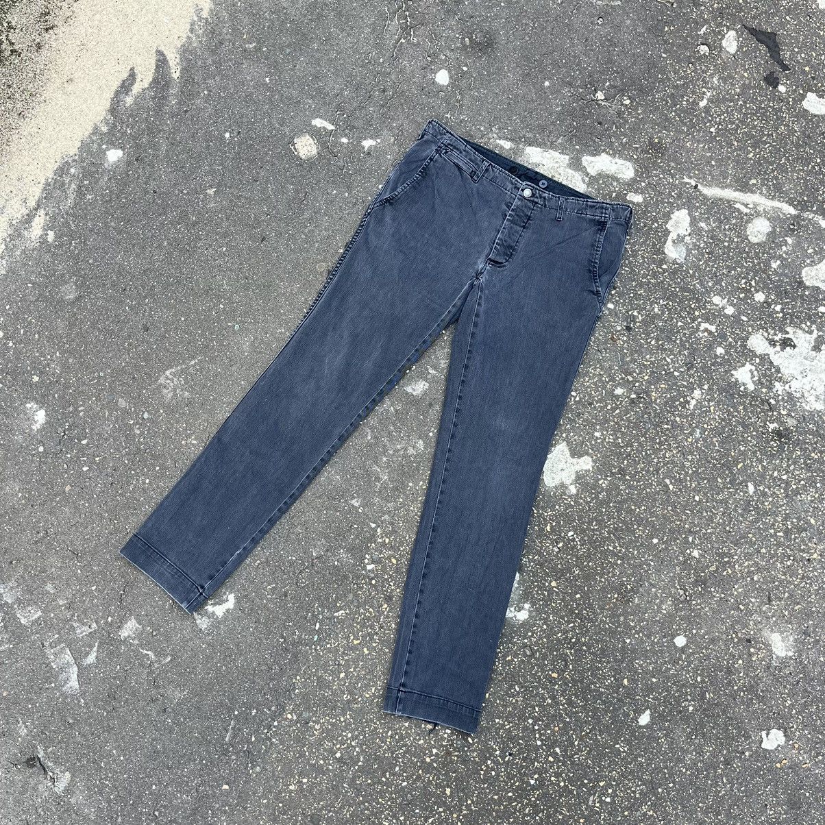 Miu Miu × Prada Prada SS11 Black Jeans Tapered Fit Indiesleaze 2010s Y2K Size US 33 - 1 Thumbnail