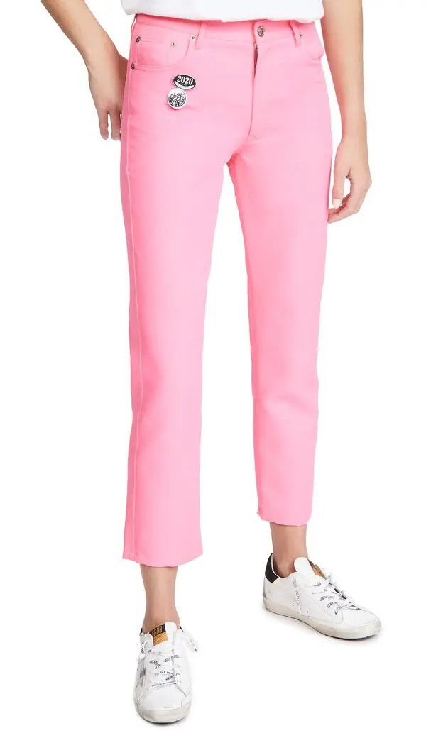 Golden Goose o1y0725 Casual Pant in Fuchsia Size 27" / US 4 / IT 40 - 1 Preview