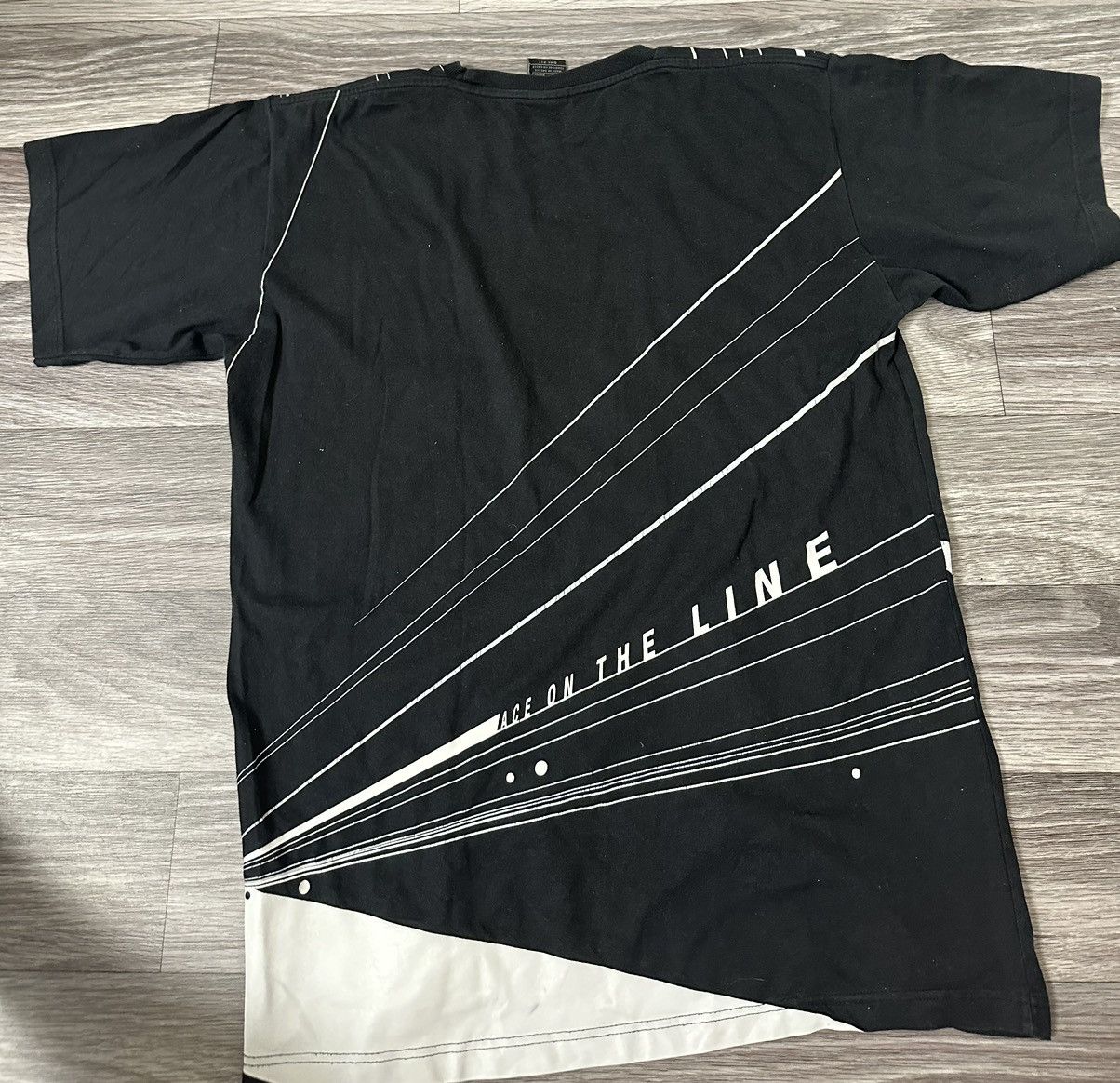 Nike Nike Vintage Y2K tennis big logo t shirt ace on the line Size US L / EU 52-54 / 3 - 5 Thumbnail