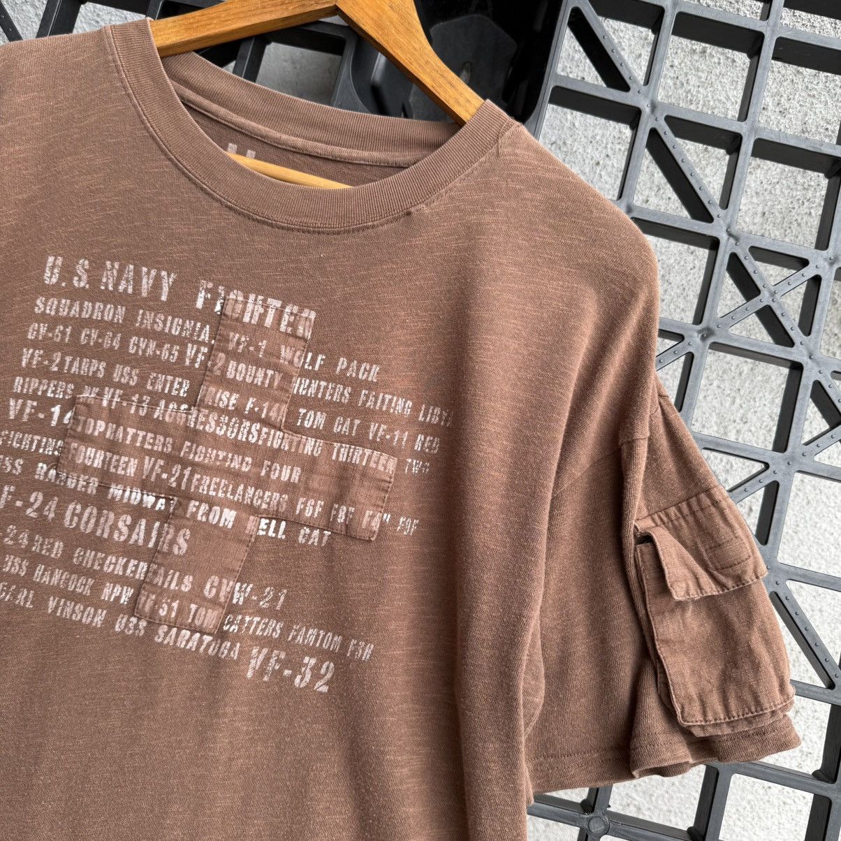 Bullet Noise Navy Army Tech Bullet Noise Y2K Parachute Japan Tee Size US XL / EU 56 / 4 - 5 Thumbnail
