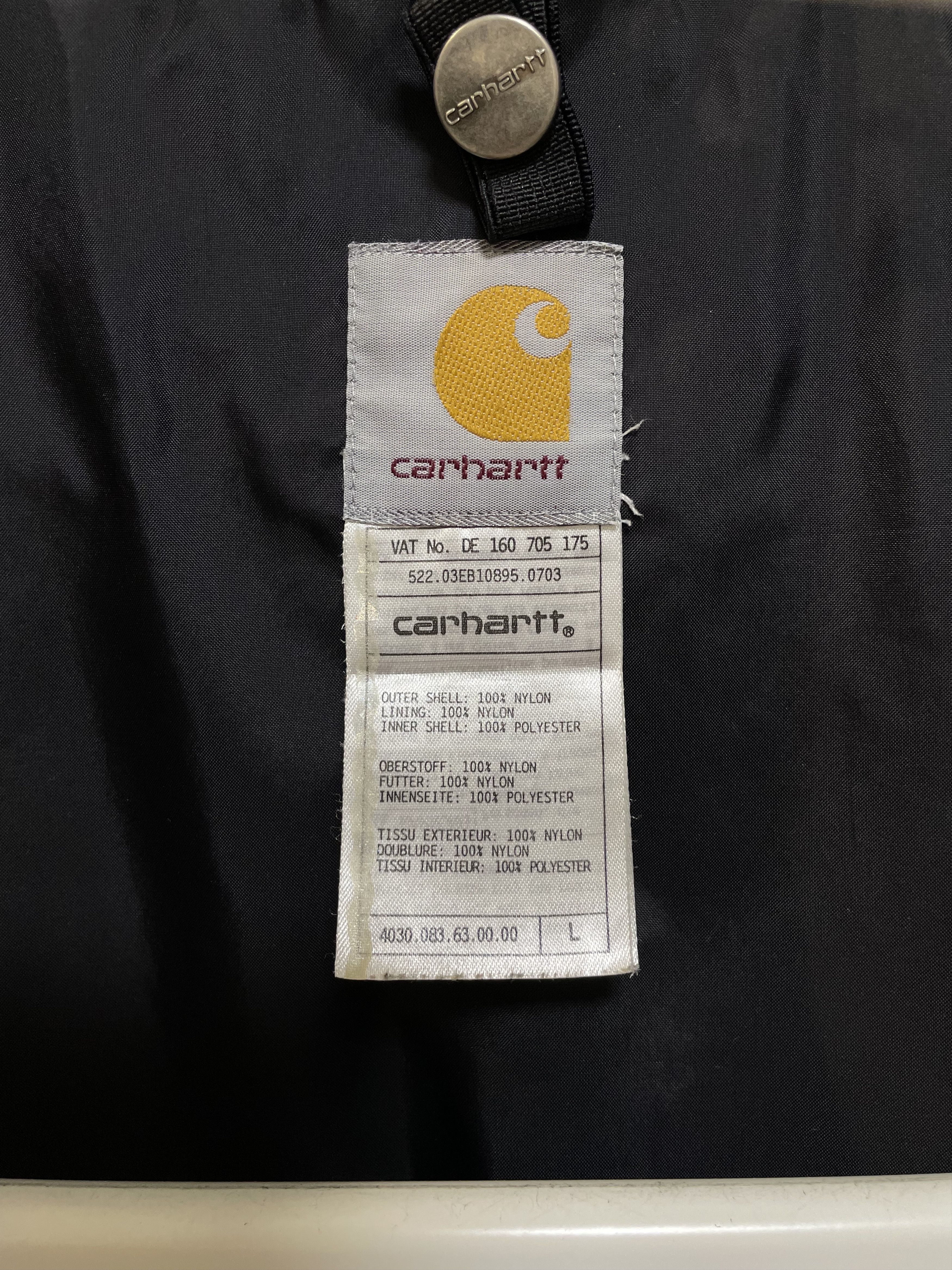 Carhartt Wip CARHARTT WIP Vintage Jacket Hooded Waterproof Rare Gorpcore Size US L / EU 52-54 / 3 - 8 Thumbnail