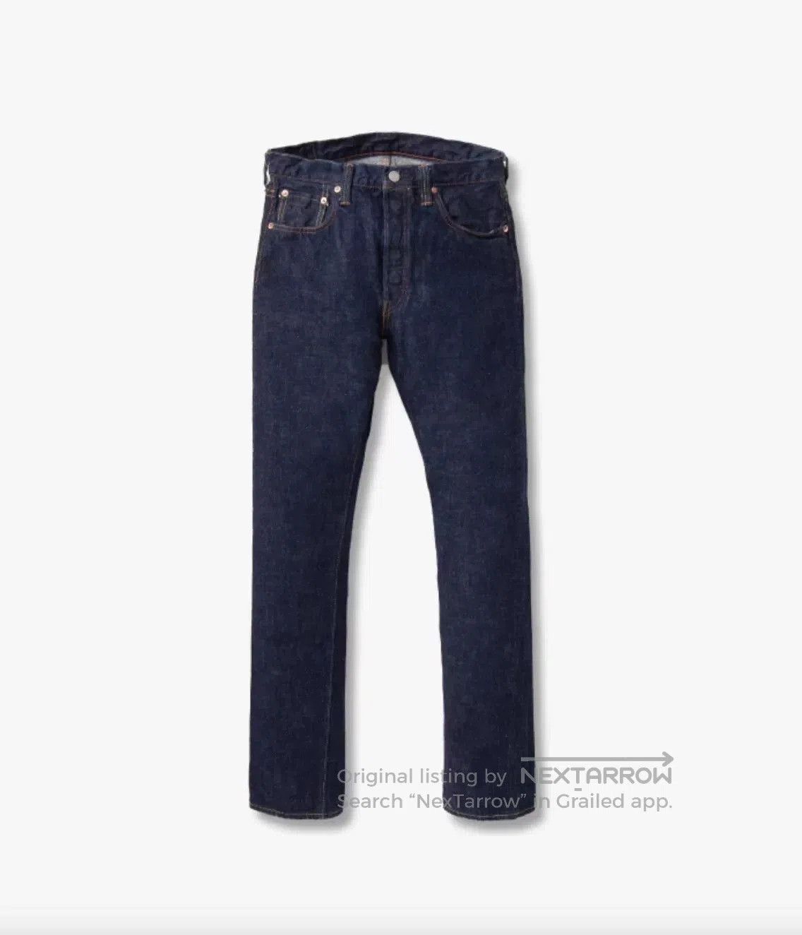 Full Count & Co. FULLCOUNT Men's Slim Raw Cone Jeans. Size US 31 - 1 Thumbnail
