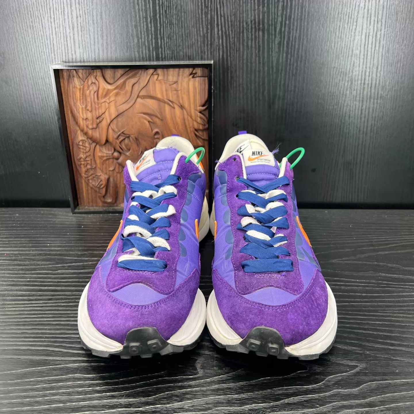 Nike Nike sacai vaporwaffle Purple Gold 45 boxed New Size US 12 / EU 45 - 5 Thumbnail