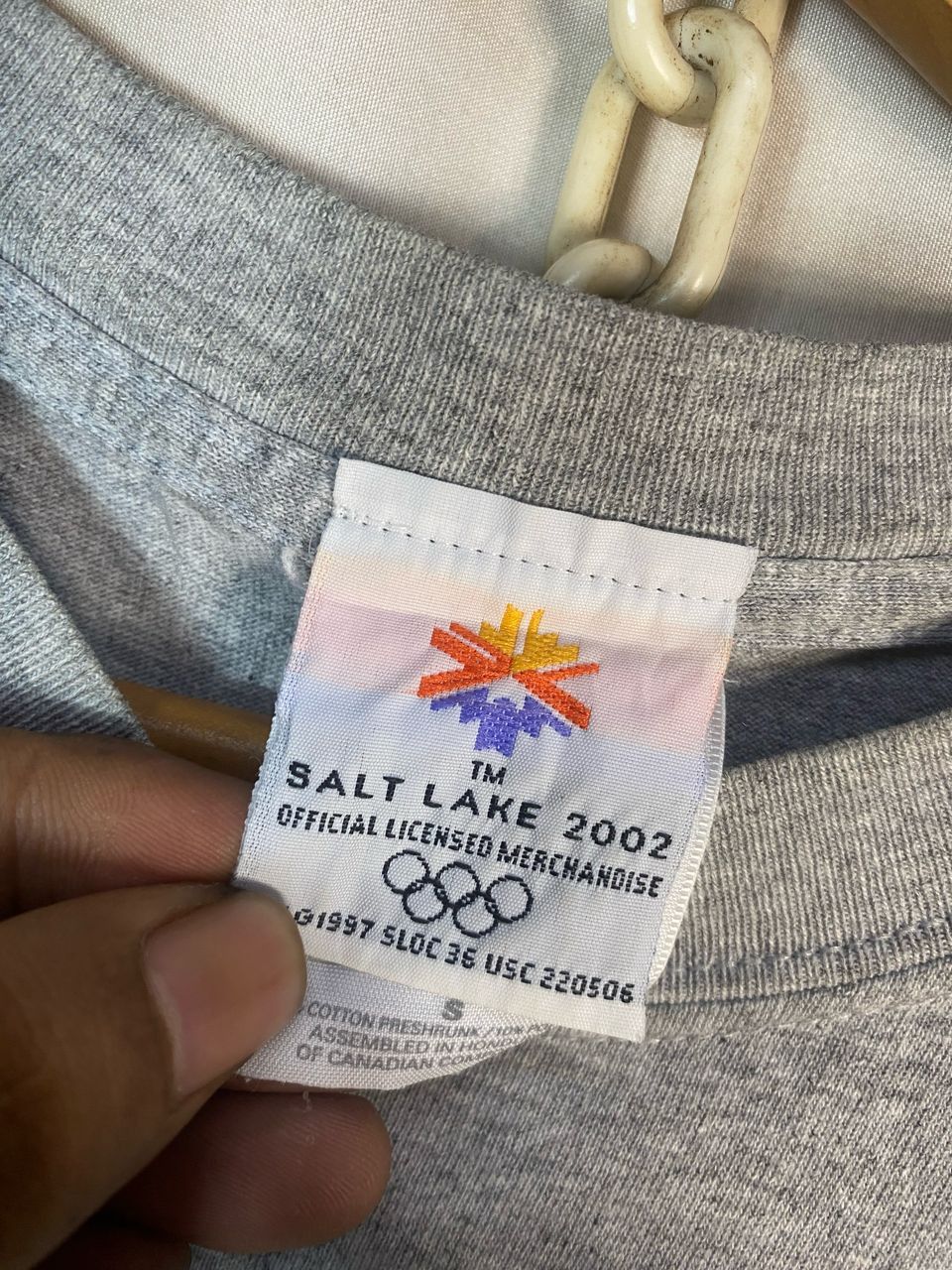 USA Olympics × Vintage Vintage Olympic winter game salt lake 2002 tshirt Size US S / EU 44-46 / 1 - 2 Thumbnail