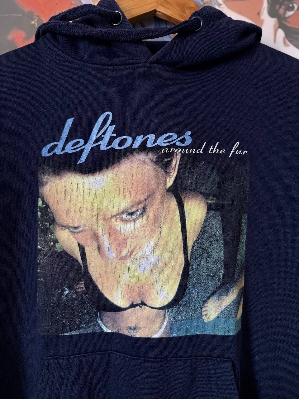 Japanese Brand Vintage Y2K Deftones Hoodie Boxy Heavyweight Opium Size US S / EU 44-46 / 1 - 2 Thumbnail