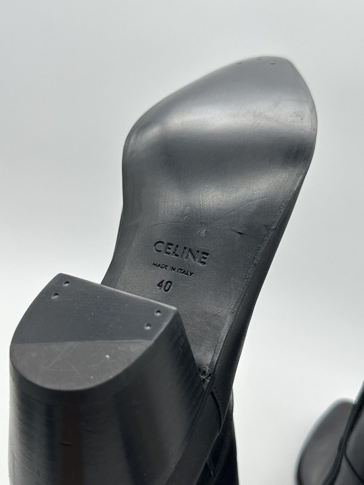 Celine Leather Ankle Boots. Size 40 Size US 7 / EU 40 - 12 Thumbnail