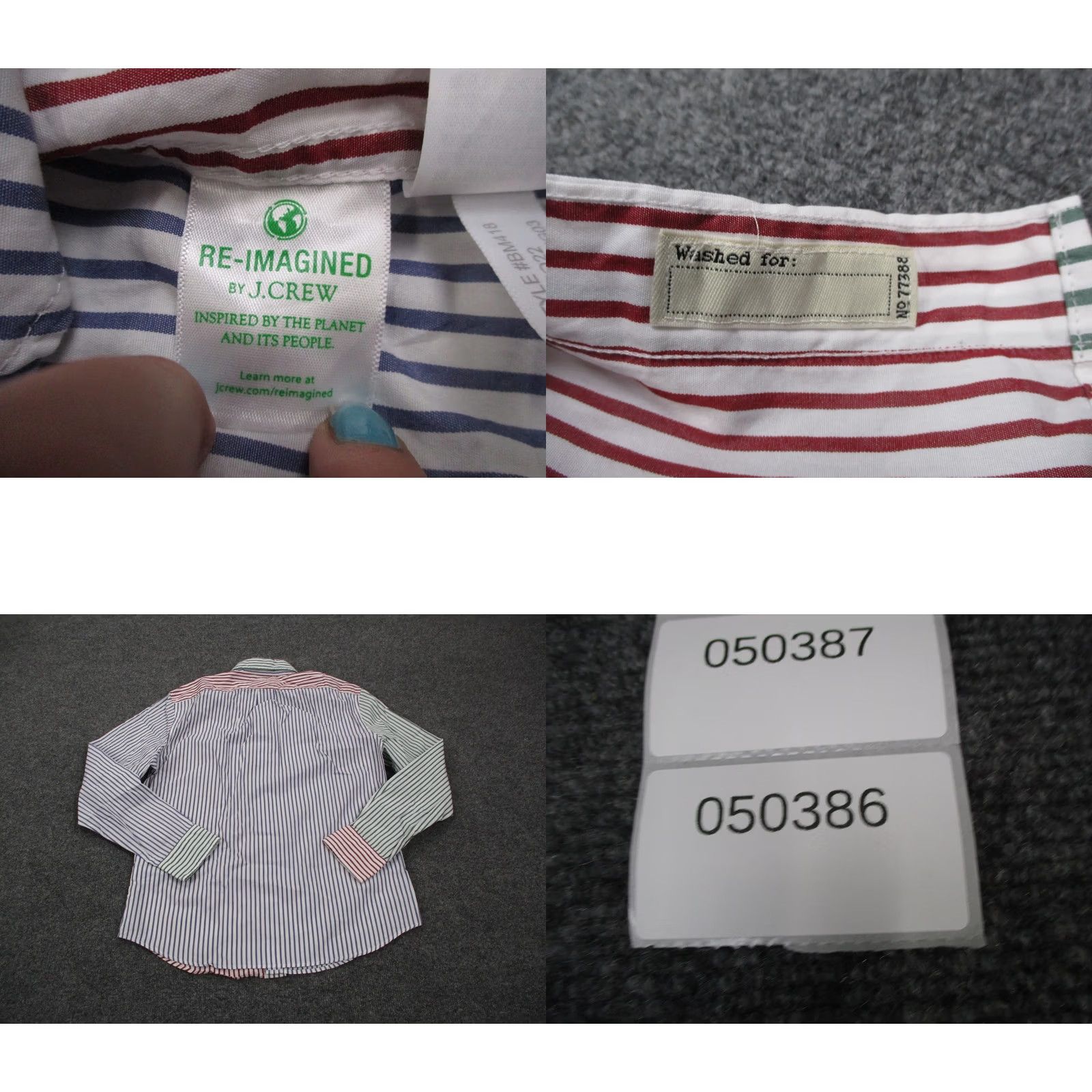 J.Crew J.CREW Shirt Mens M Colorblock Striped Business Slim fit Untucked Classic Casual Size US M / EU 48-50 / 2 - 9 Thumbnail