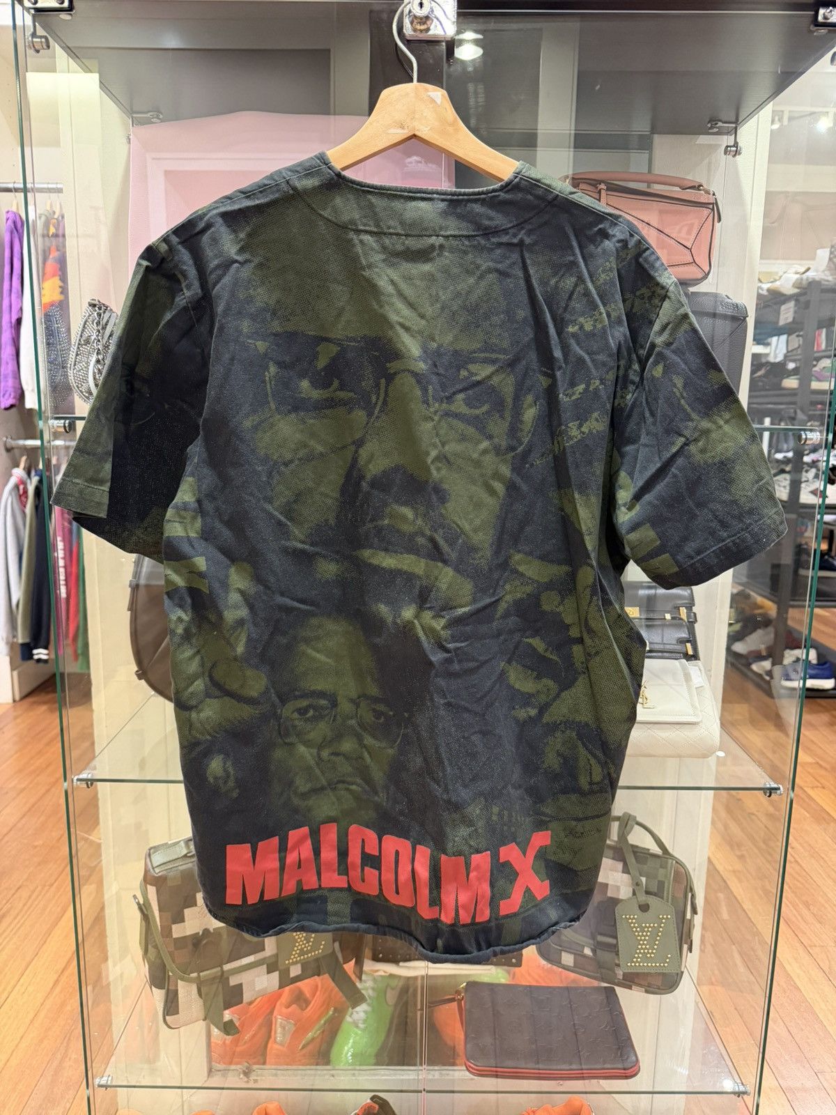 Supreme Supreme Malcom X Baseball Jersey Size US L / EU 52-54 / 3 - 2 Thumbnail