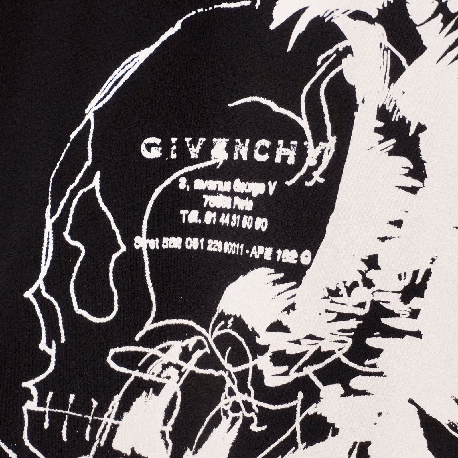 Givenchy Givenchy Barbed Iconic Gothic Logo Print Oversized Tee Shirt Size US L / EU 52-54 / 3 - 7 Thumbnail