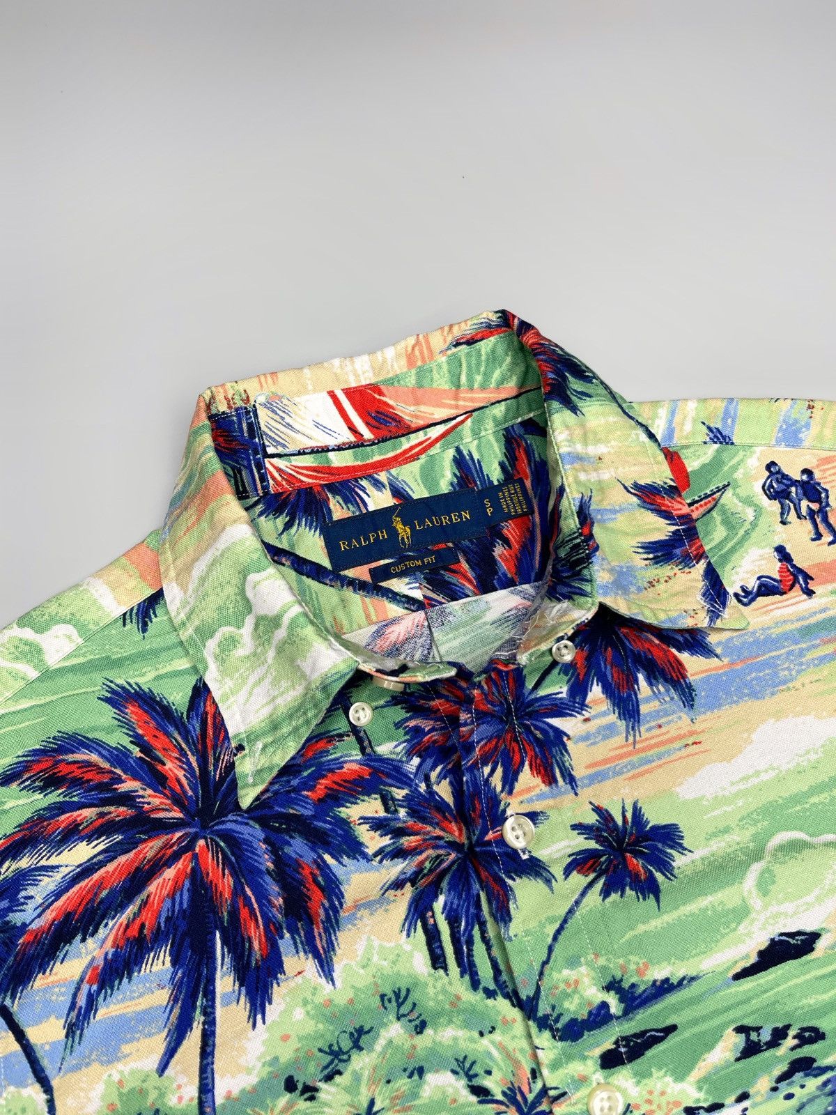 Polo Ralph Lauren × Vintage RARE Polo Ralph Lauren Havaii Short Sleeve Shirt Size US S / EU 44-46 / 1 - 4 Thumbnail