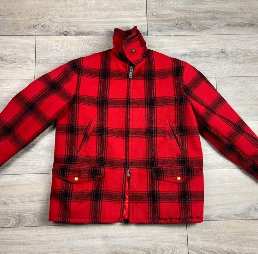 JCPenney Vintage Pennys Outerwear Wool Quilt lined Jacket* mens 44 L Size US L / EU 52-54 / 3 - 1 Thumbnail