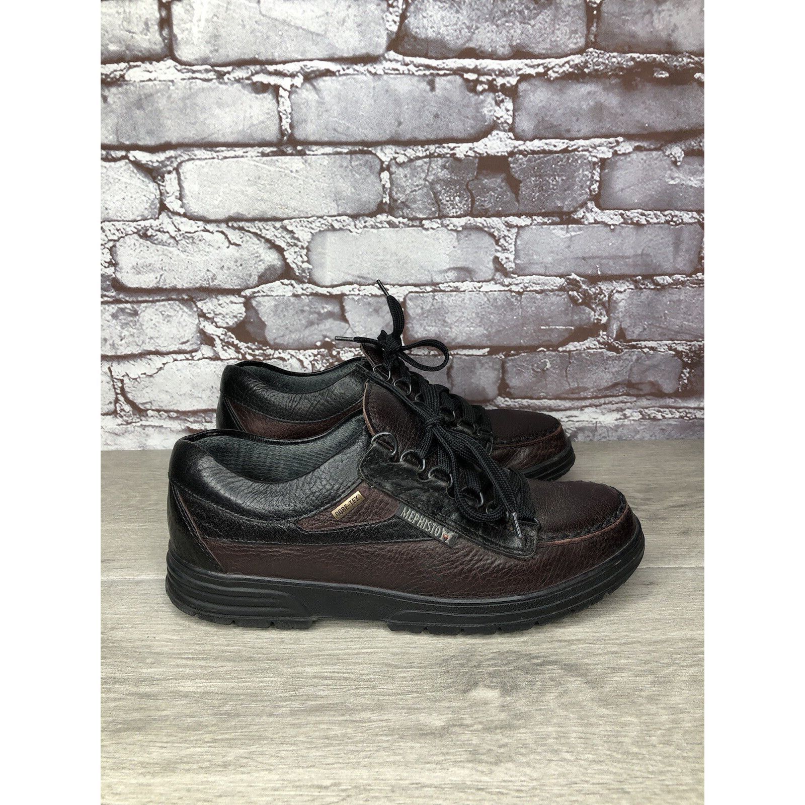 Mephisto Mephisto Gore-Tex Air-Relax Slacker Black Leather Hiking Sho Size US 8 / IT 38 - 4 Thumbnail
