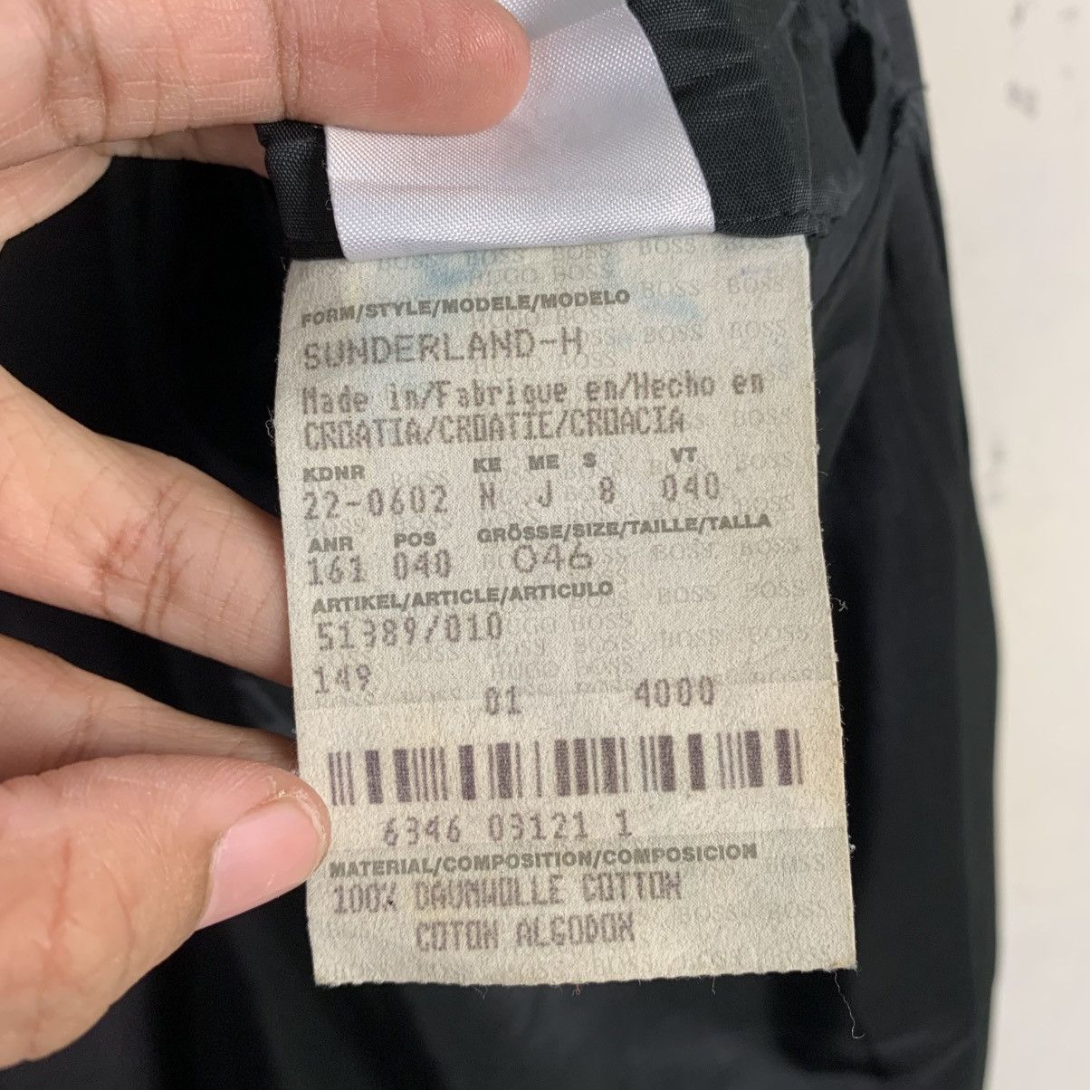 Hugo Boss Hugo Boss Black Jacket Size US S / EU 44-46 / 1 - 17 Thumbnail