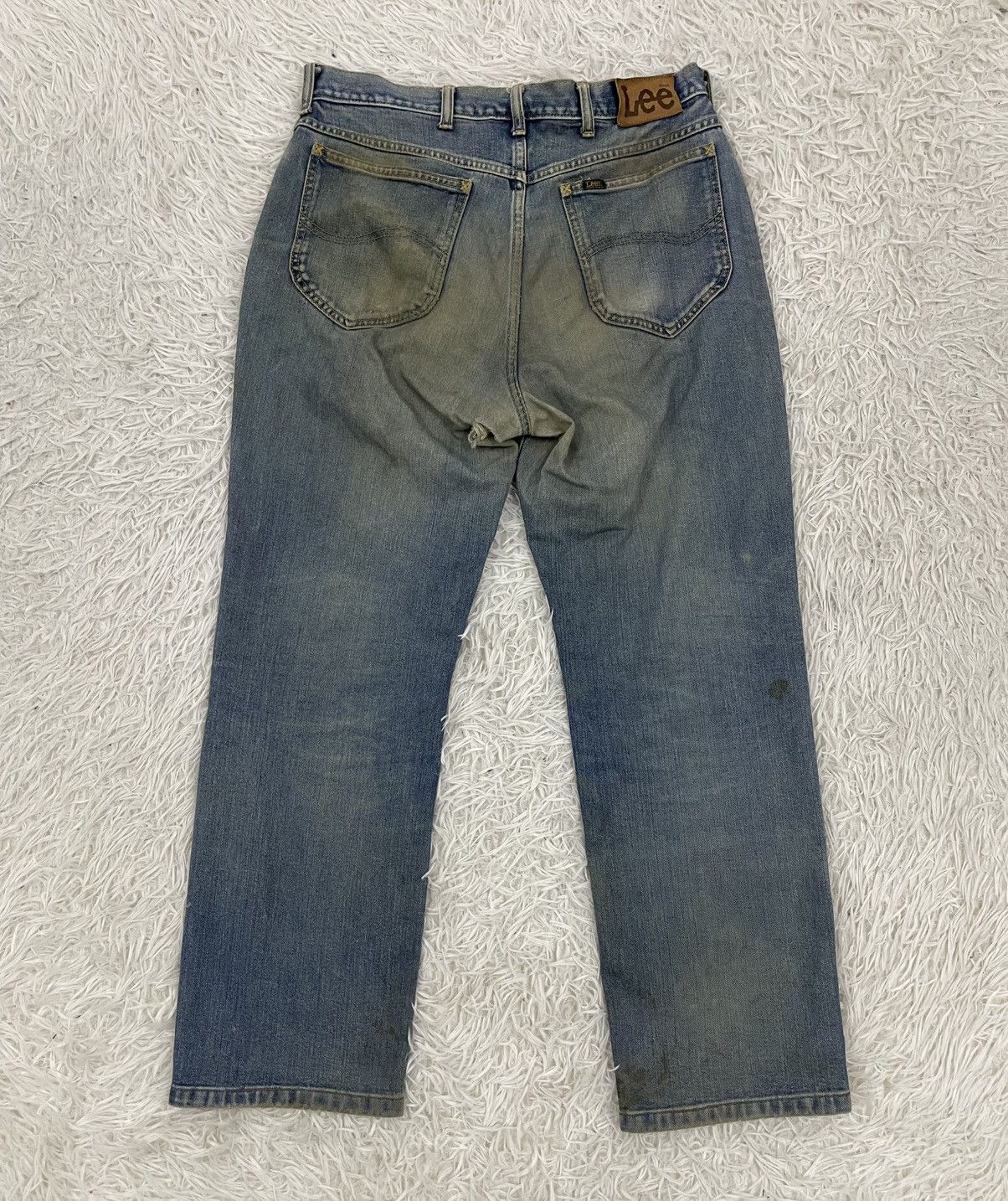 Lee Lee Riders Edwin Jeans Pant Rivet Button Scovill Size US 32 / EU 48 - 2 Thumbnail