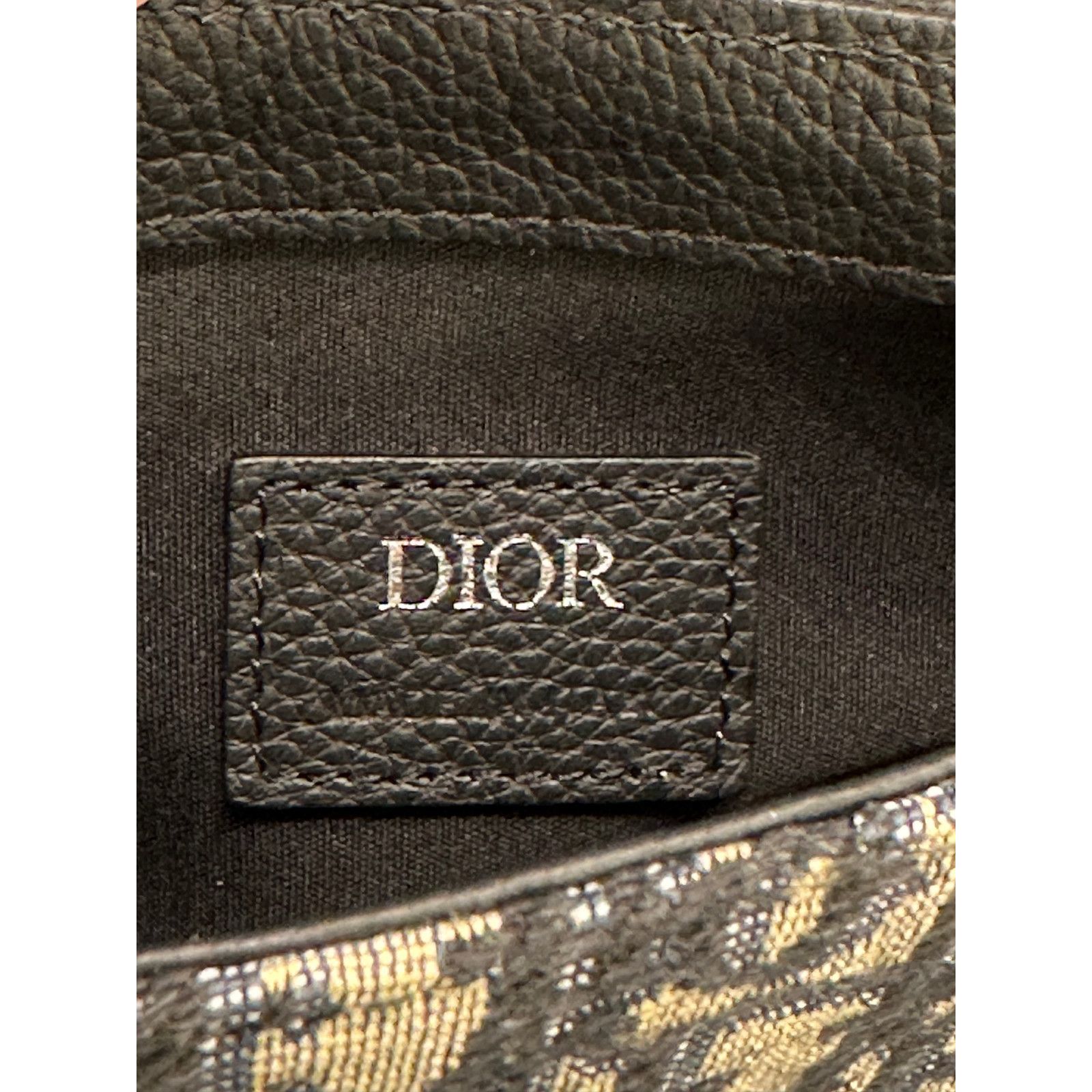 Dior 2021 Dior saddle messenger pouch in oblique jacquard Size ONE SIZE - 10 Thumbnail