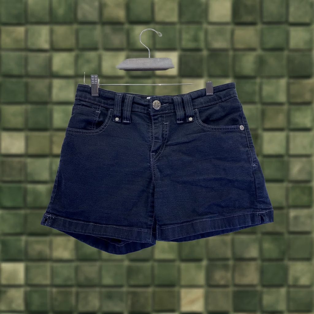 Levi's Levi’s Strauss Misses Size 6 Black Denim Stretch Shorts-6220 Size 28" / US 6 / IT 42 - 1 Thumbnail