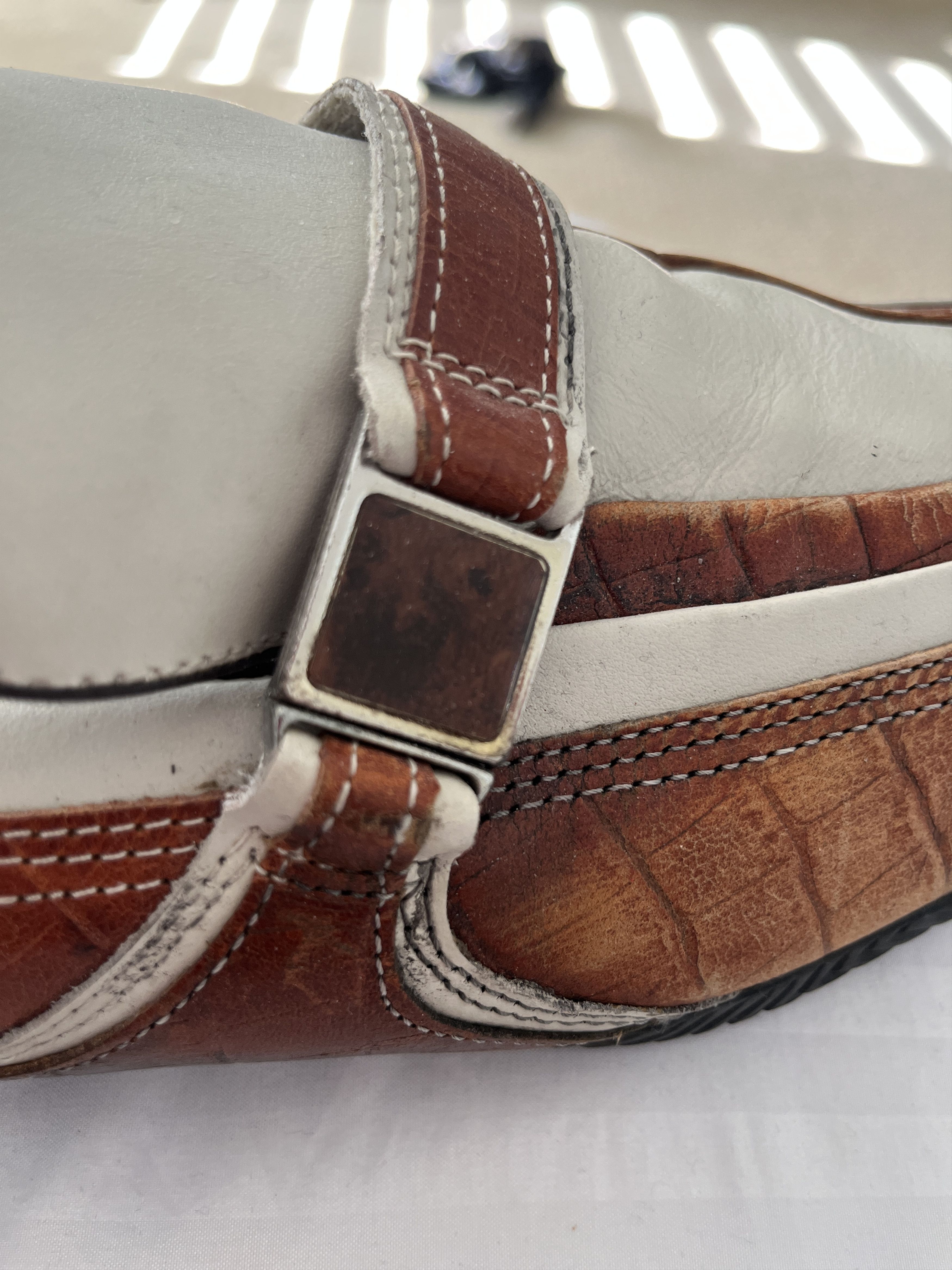 Vintage Vintage 310 Motoring Bastide Cognac Croc Loafers Men’s 12 Size US 12 / EU 45 - 9 Thumbnail