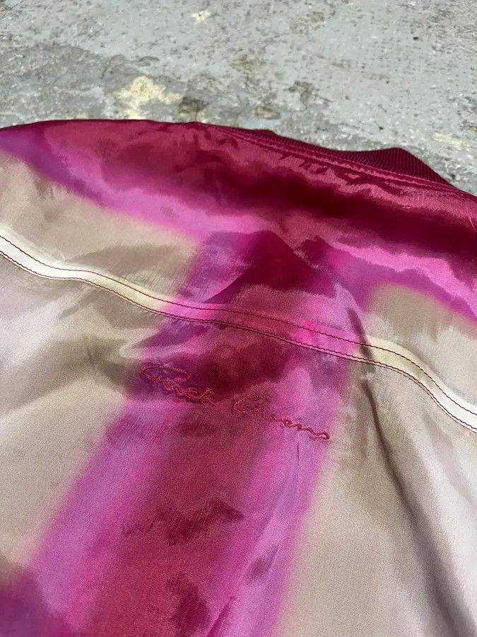 Rick Owens SS2023 Rick Owens Red Reversible Abstract Bomber Jacket Size US M / EU 48-50 / 2 - 12 Thumbnail