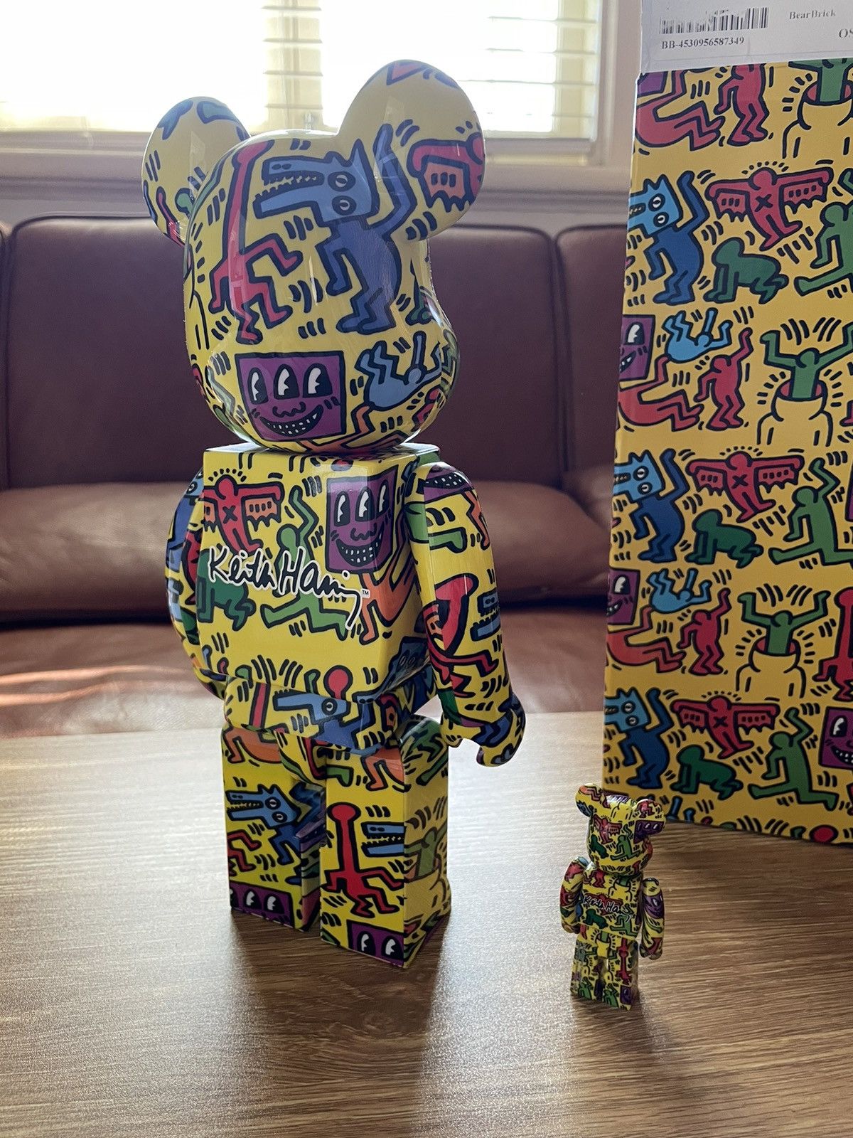 Keith Haring Bearbrick x Keith Hearing 400% 100% set Size ONE SIZE - 3 Thumbnail