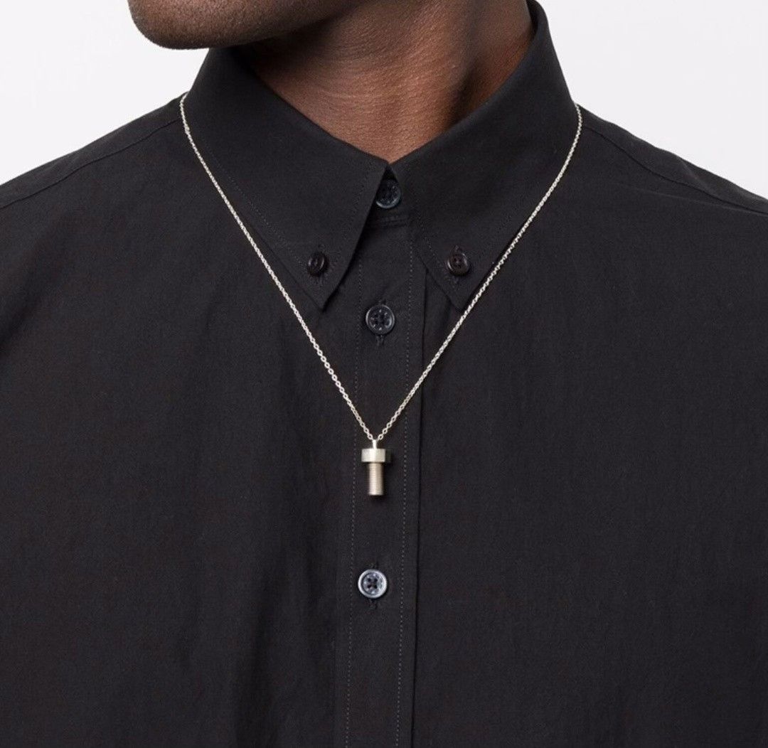 Ambush Design Ambush Heavy Nut Silver Necklace Size ONE SIZE - 6 Thumbnail