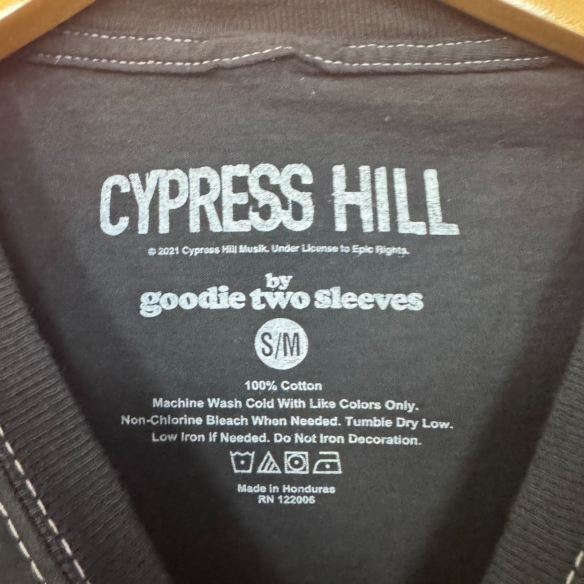 Rap Tees Cypress Hill Emerald Low Rider California Rap Trio Tee S/M Size US M / EU 48-50 / 2 - 4 Thumbnail