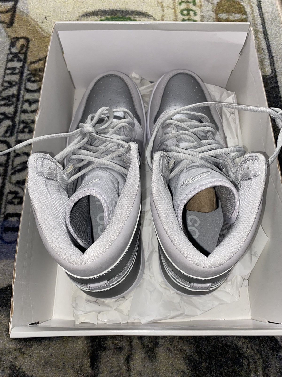Jordan Brand × Nike Jordan 1 Retro High CO.JP Neutral Grey (2020) Size US 11.5 / EU 44-45 - 5 Thumbnail