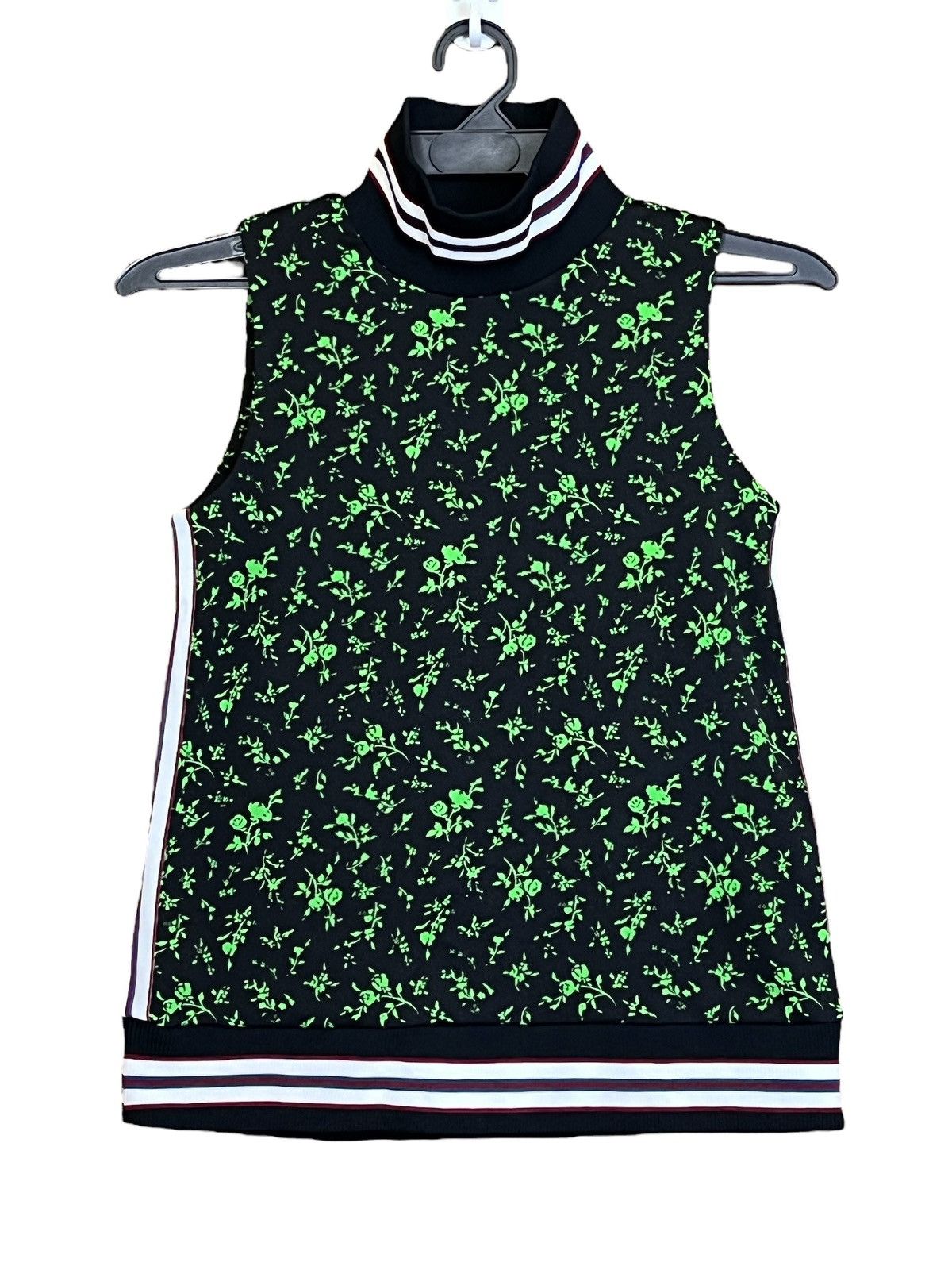 Maison MIHARA YASUHIRO MIHARA YASUHIRO ABSTRACT FLORAL HIGH NECK SLEEVELESS SHIRT Size US S / EU 44-46 / 1 - 1 Thumbnail