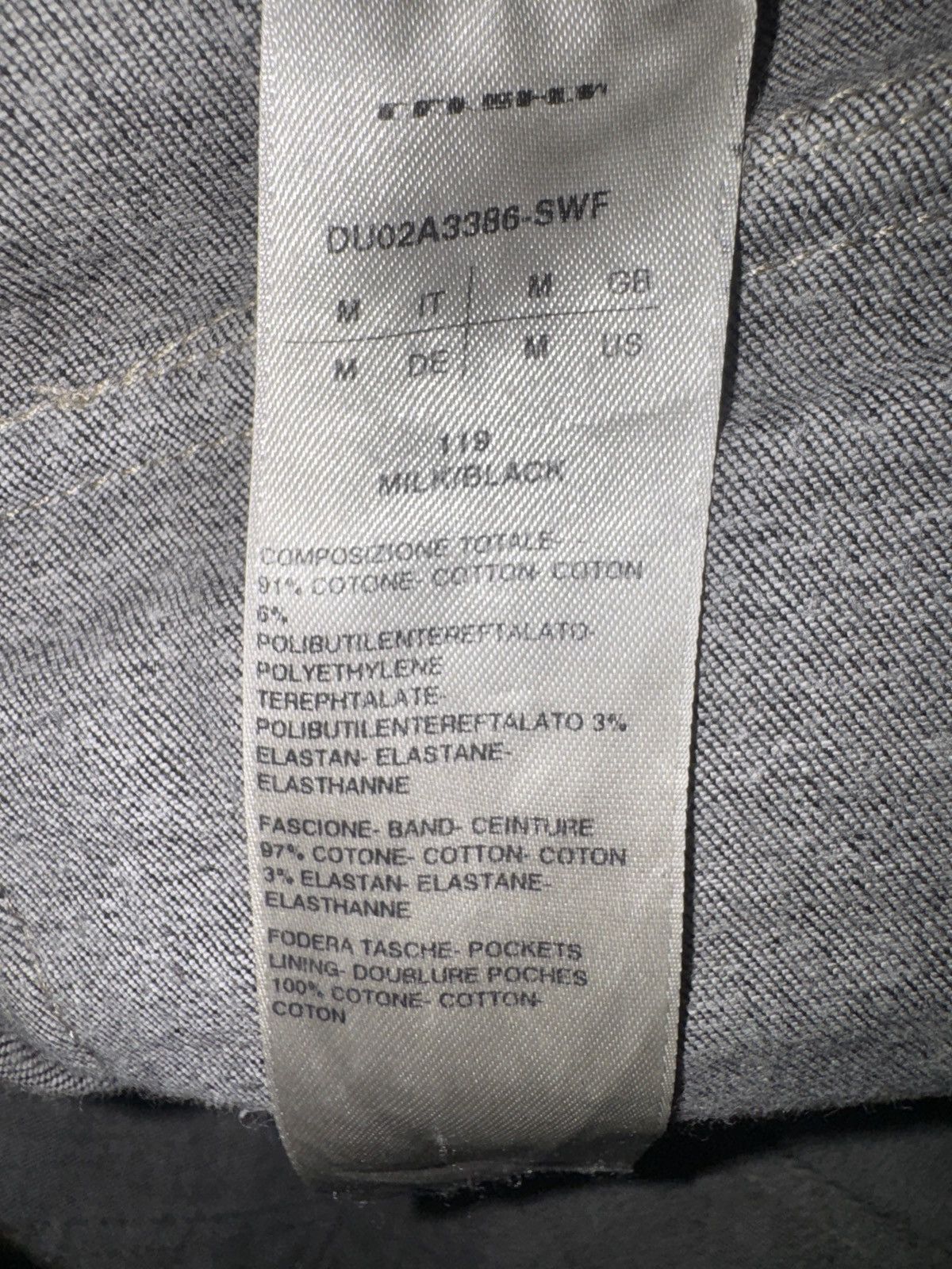 Rick Owens Drkshdw Mastadon denim joggers Size US 34 / EU 50 - 11 Thumbnail