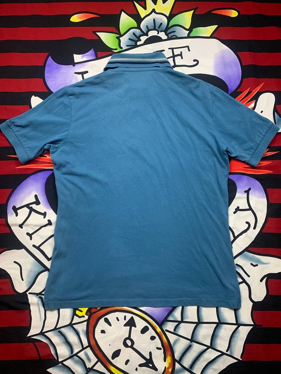 Vivienne Westwood Vivienne Westwood luxury polo light blue shirt Size XL Size US XL / EU 56 / 4 - 6 Thumbnail
