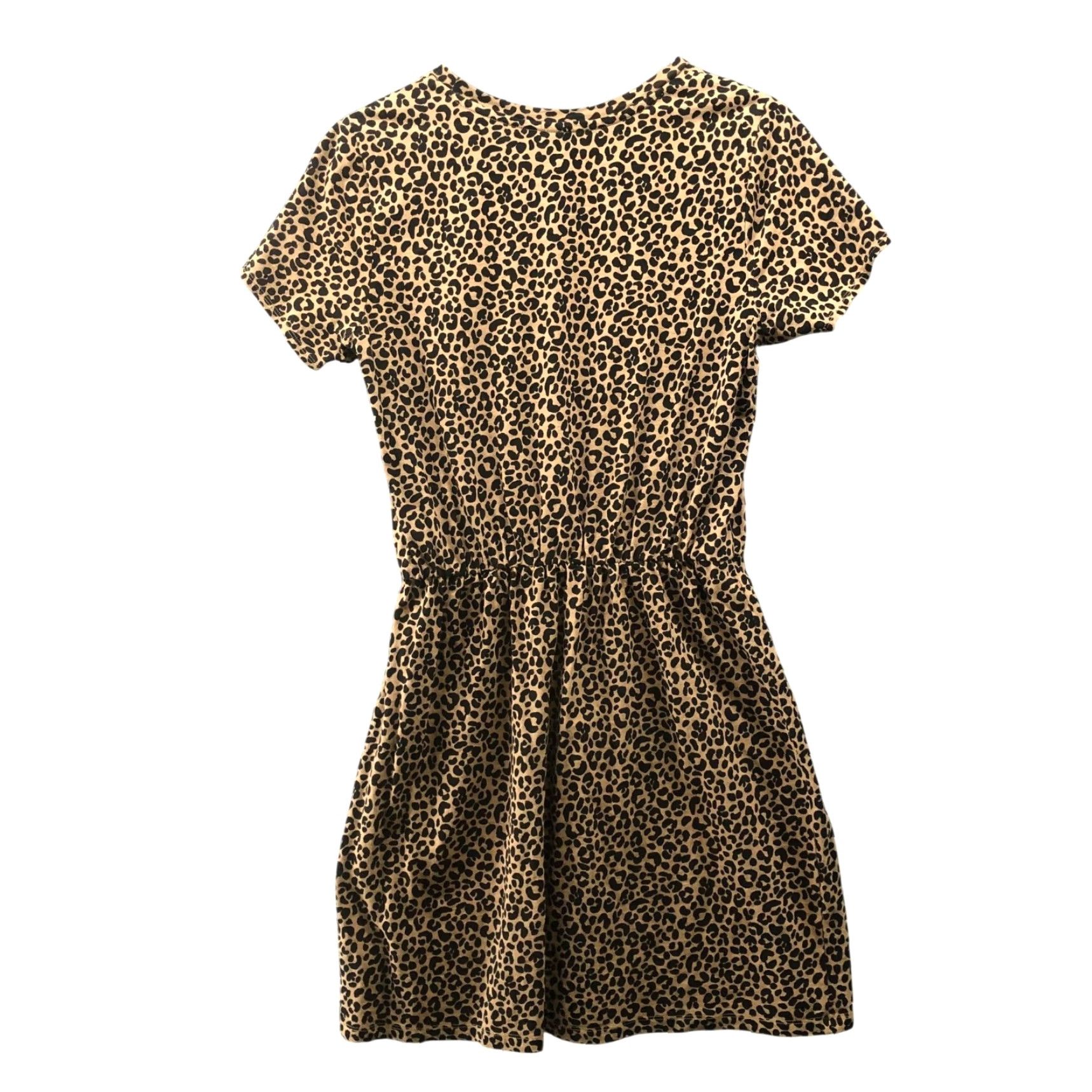 Old Navy Old Navy Leopard Print T Shirt Dress Womens M Short Sleeve A-Line Mini Crewneck Dress Size M / US 6-8 / IT 42-44 - 2 Thumbnail