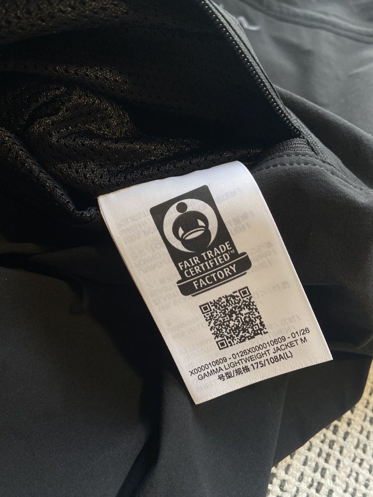 Arc'teryx Arcteryx Gamma Lightweight Jacket Men's Black Size US L / EU 52-54 / 3 - 12 Thumbnail