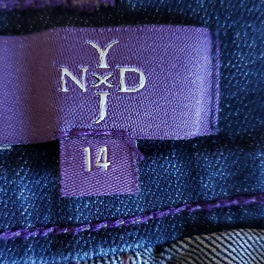 Designer CT710 NYDJ Ladies Denim Shorts 14 Size 36" / US 14 / IT 50 - 5 Thumbnail