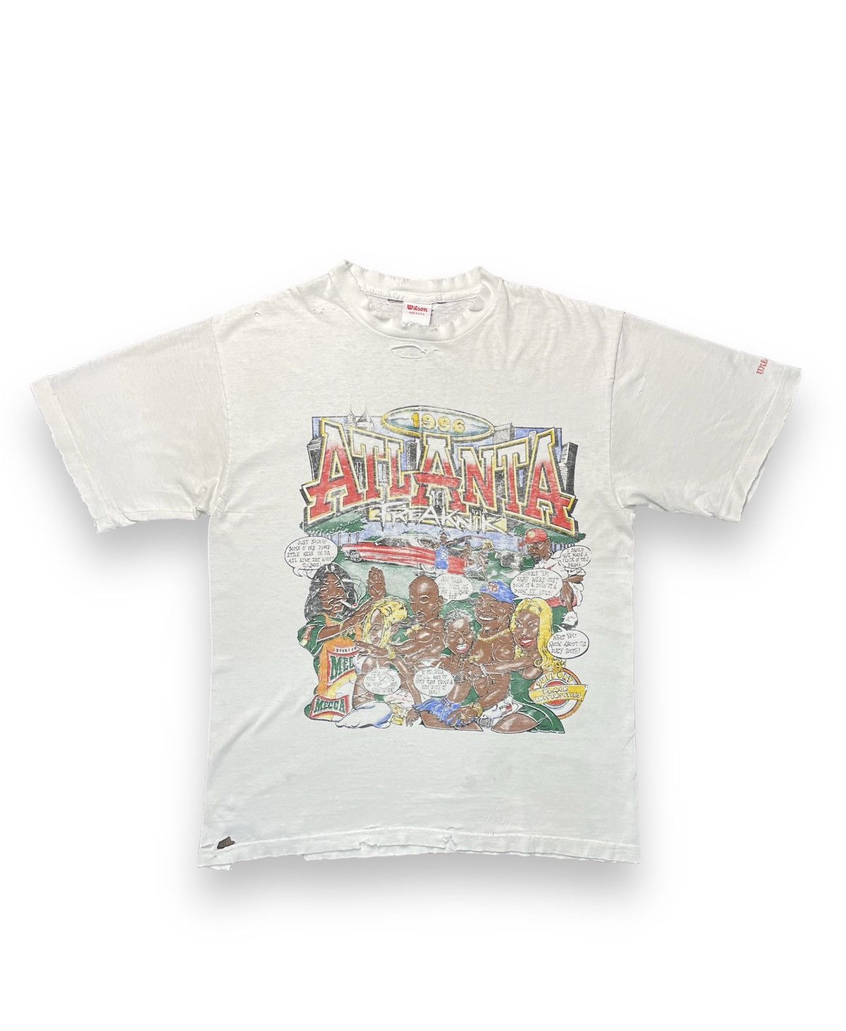 Rap Tees × Vintage Vintage Freaknik Atlanta 1996 Raptees Size US L / EU 52-54 / 3 - 1 Thumbnail