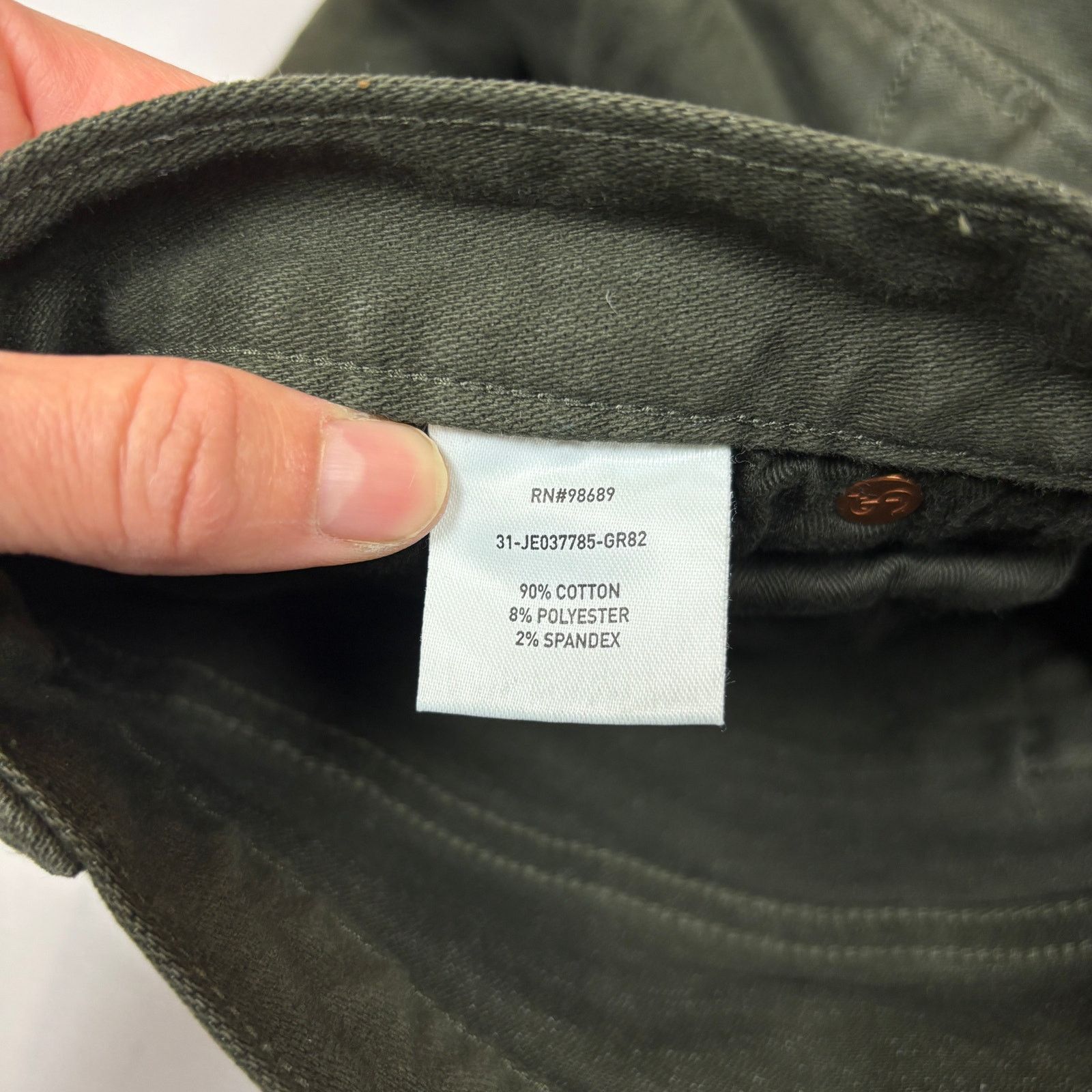 Todd Snyder Todd Snyder Slim 5-Pocket Chino Green Men's 33x27.5 Size US 33 - 11 Thumbnail