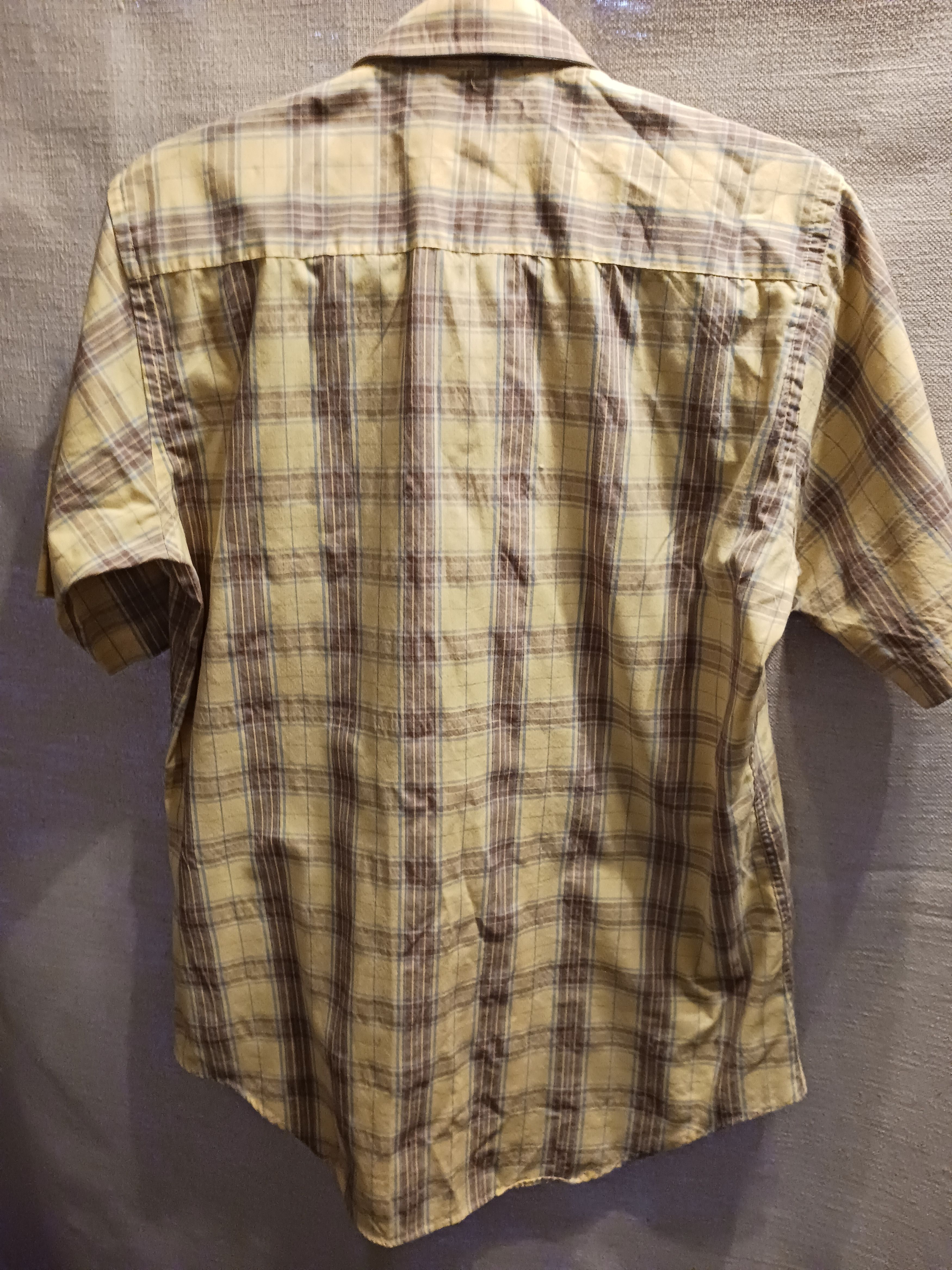 Vintage Vintage 70's Cambridge Classic Button Front Plaid Shirt Size US M / EU 48-50 / 2 - 2 Thumbnail