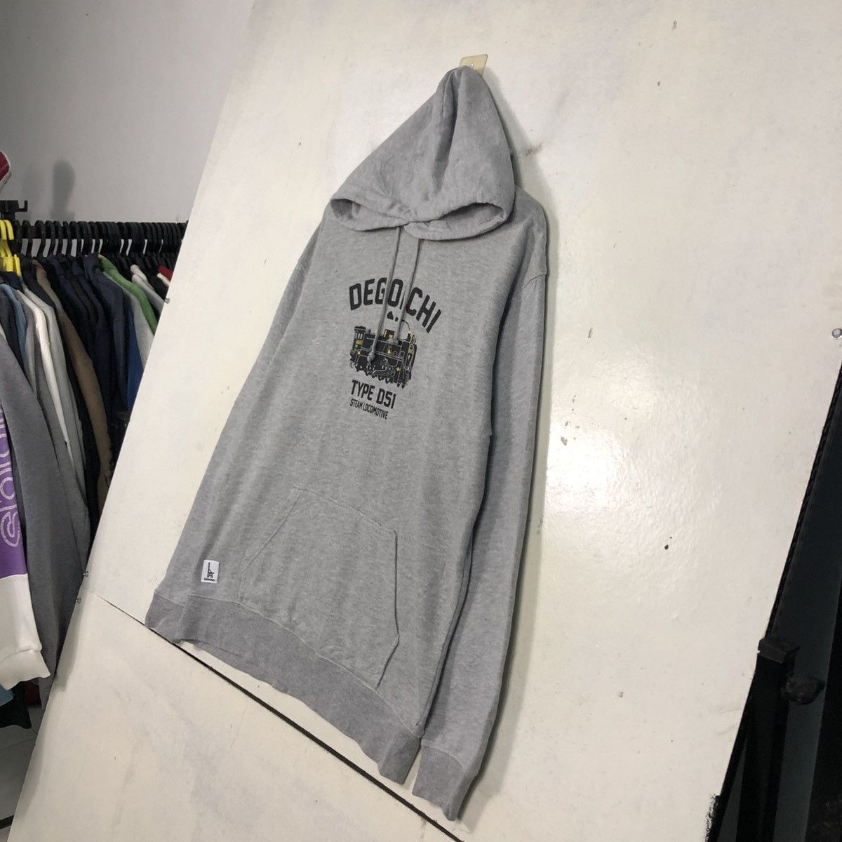 Japanese Brand 📌Umikirin Hoodie Pull Over Big Logo Train Issey Miyake Size US XL / EU 56 / 4 - 4 Thumbnail