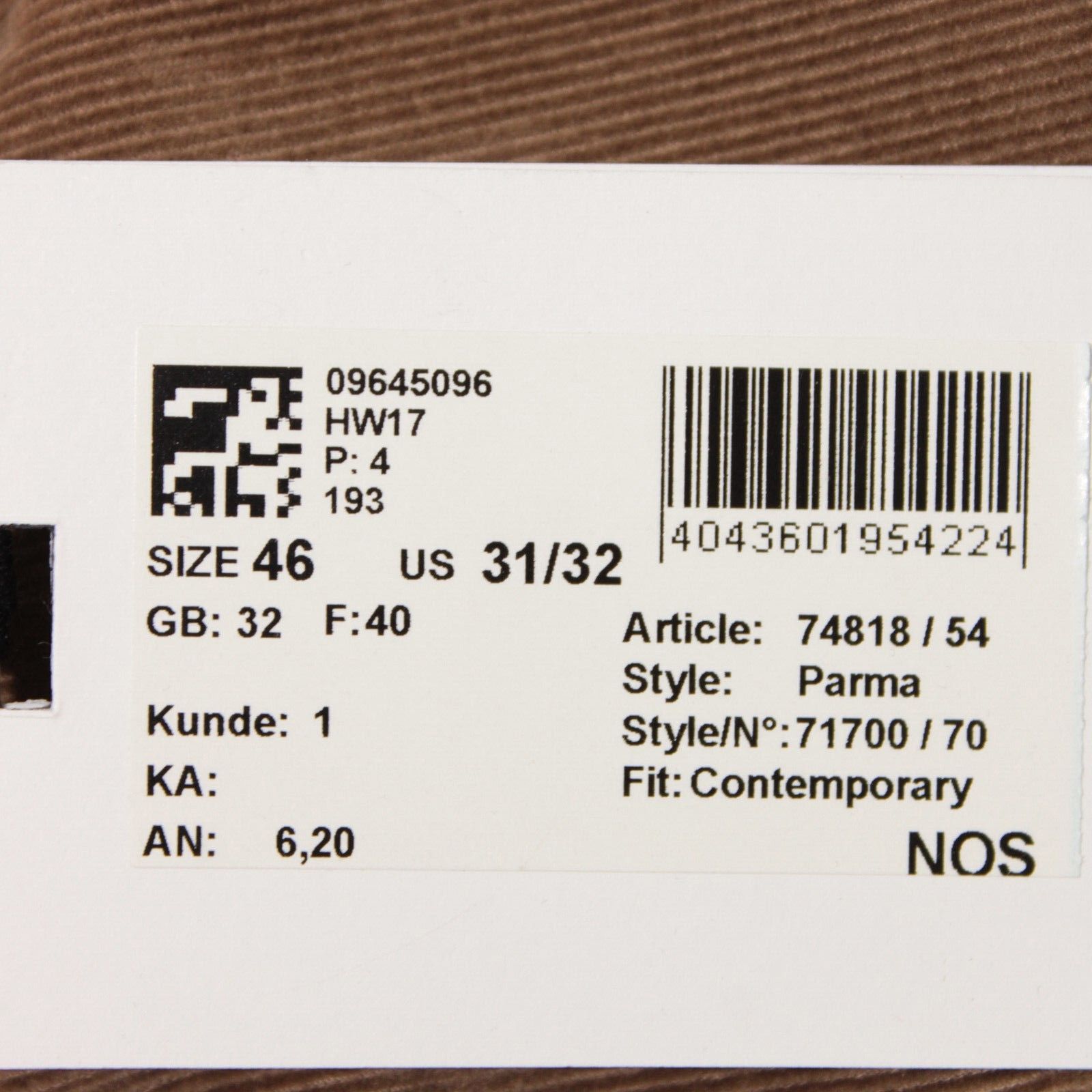 Hiltl Hiltl New with tags Chino Size 30 US In Brown Size US 30 / EU 46 - 4 Thumbnail