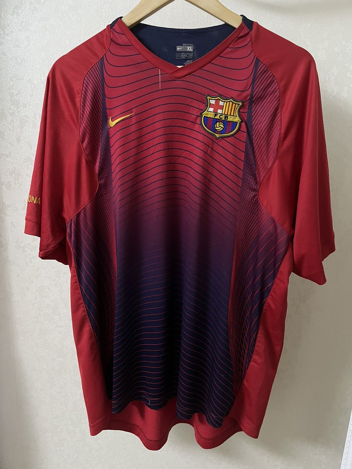 Other Nike Barcelona Vintage 2007 Training Blokecore Jersey Size US XL / EU 56 / 4 - 1 Thumbnail