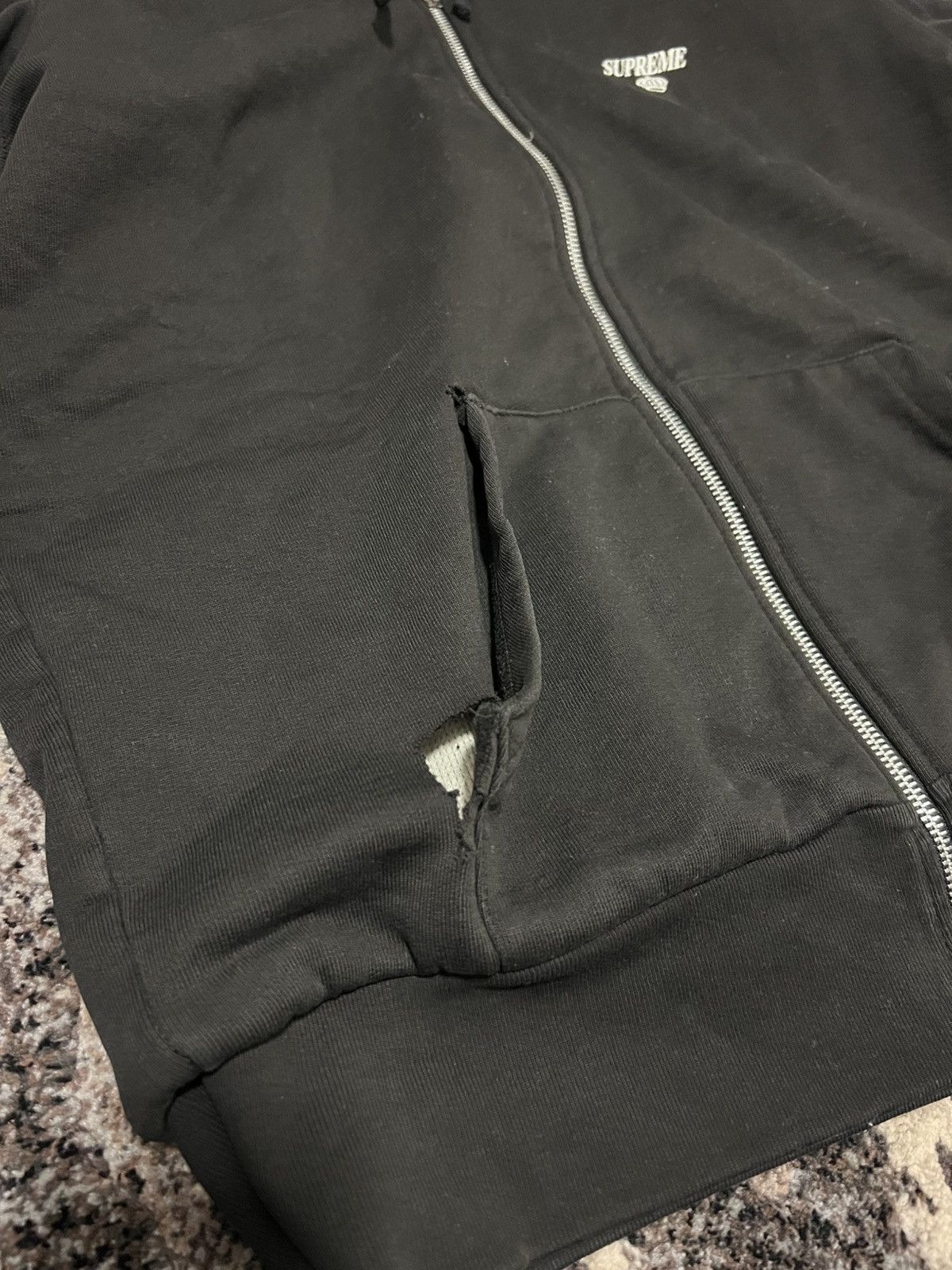Supreme Supreme Kings Thermal Zip-Up Hoodie Size US M / EU 48-50 / 2 - 9 Thumbnail