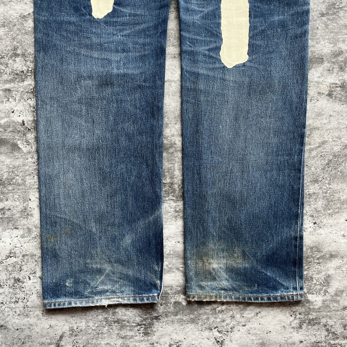 Evisu Evisu No.3 Brush Daicock Washed Selvedge Jeans Size US 33 - 19 Thumbnail
