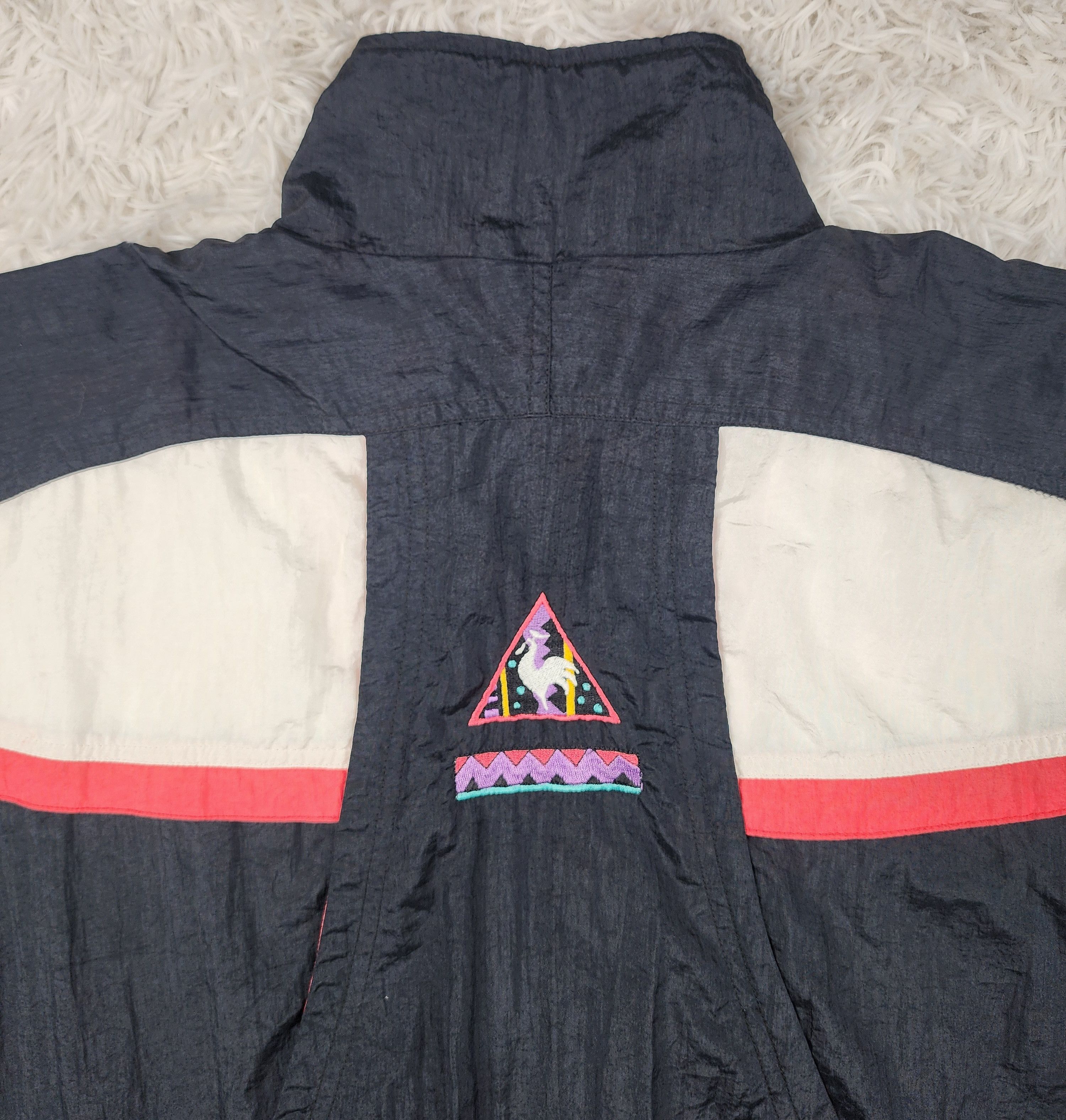 Le Coq Sportif Vintage Le coq sportif fulll zipper windbreaker jacket Size US S / EU 44-46 / 1 - 10 Thumbnail