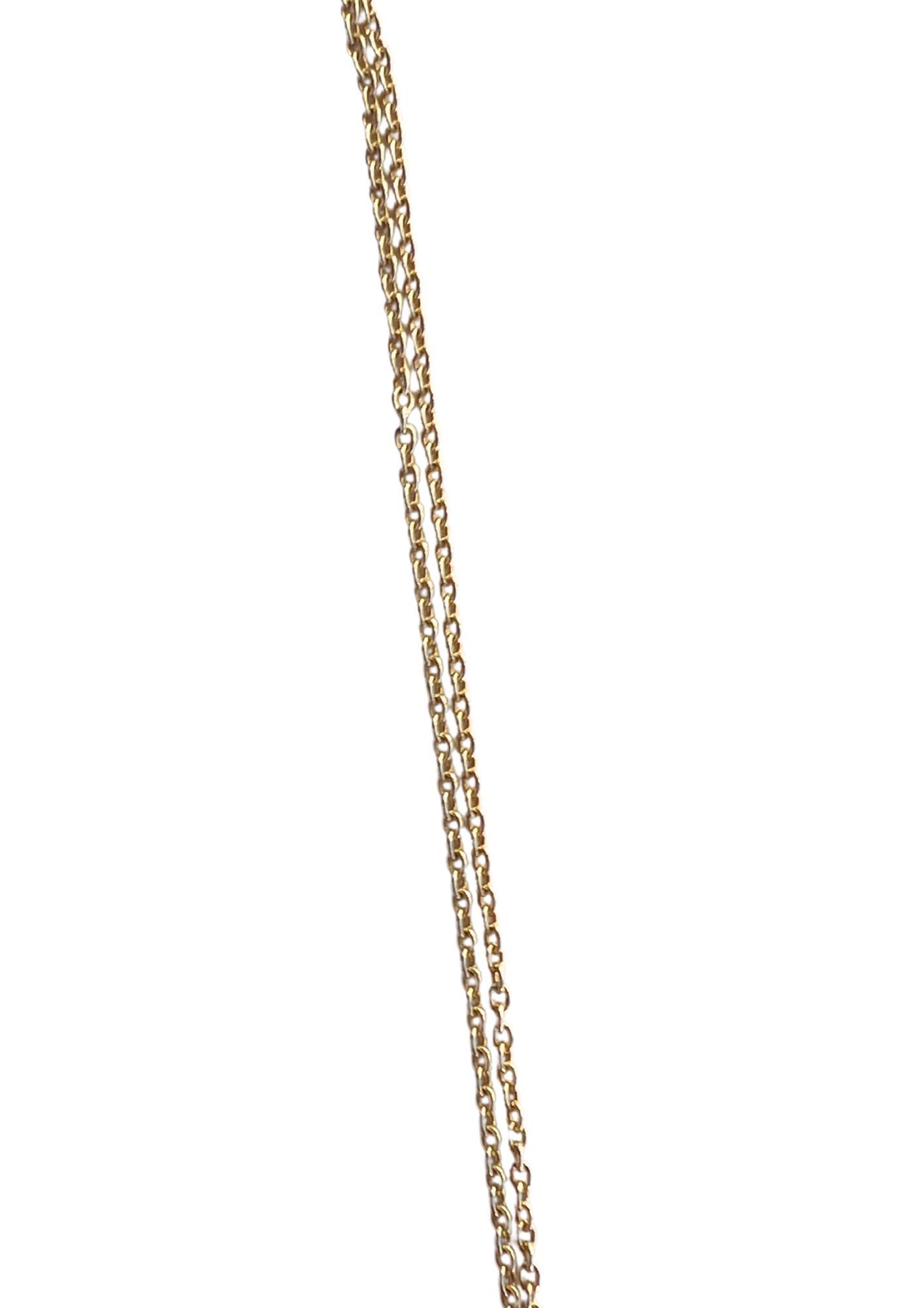 Hysteric Glamour HYSTERIC GLAMOUR Gold Plated Silver Diamond Studded Necklace Size ONE SIZE - 7 Thumbnail