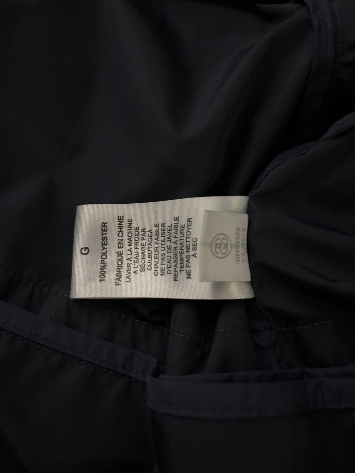 Stussy Stussy Navy WindBreaker LARGE Size US L / EU 52-54 / 3 - 9 Thumbnail